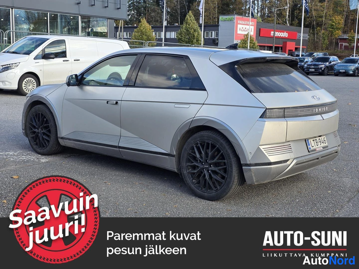 Hopea Hyundai IONIQ 5 2022, takaviisto, kuva 2