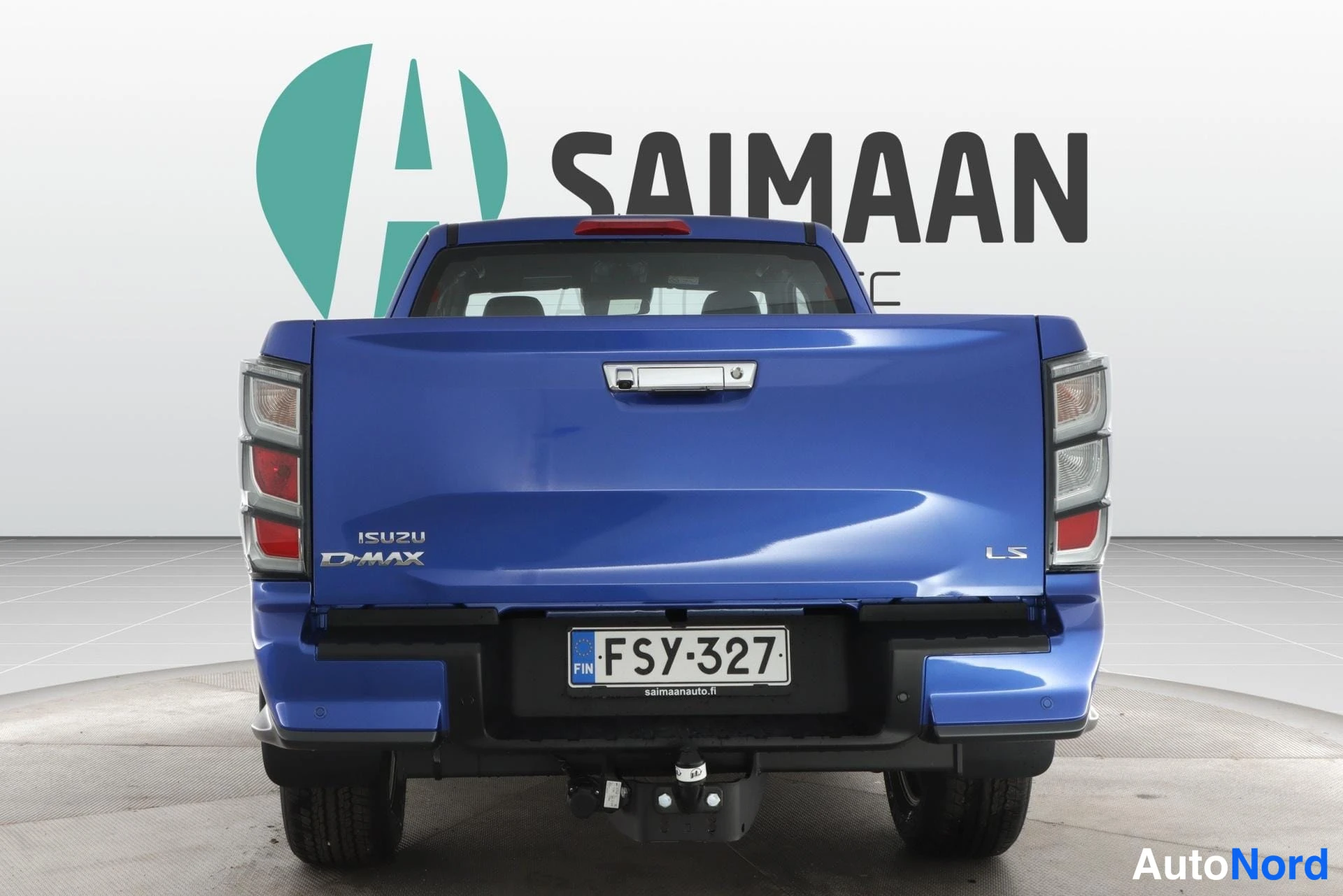 Sininen Isuzu D-Max 2026, takaa, kuva 8