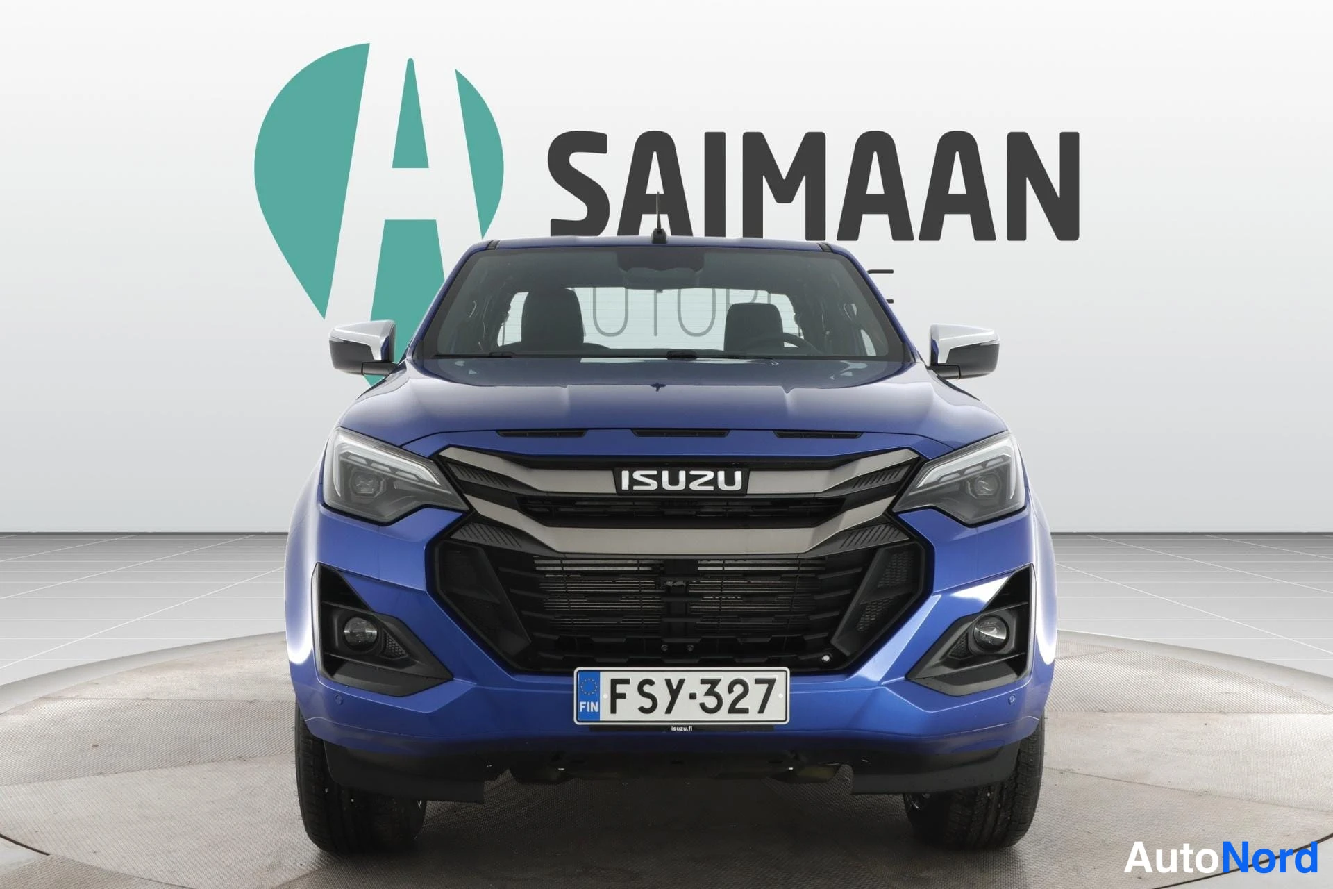 Sininen Isuzu D-Max 2026, edestä, kuva 4