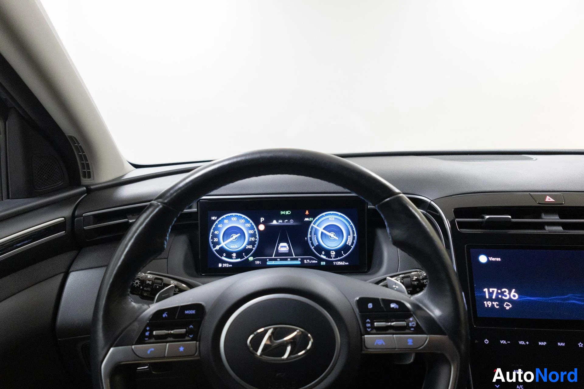 Sininen Hyundai Tucson 2021, yksityiskohta, kuva 14