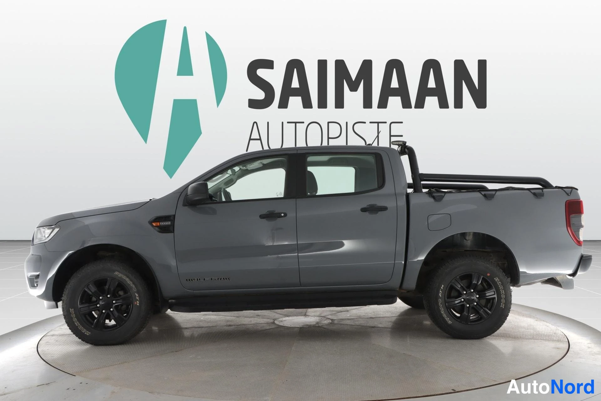 Harmaa Ford Ranger 2023, sivulta, kuva 6