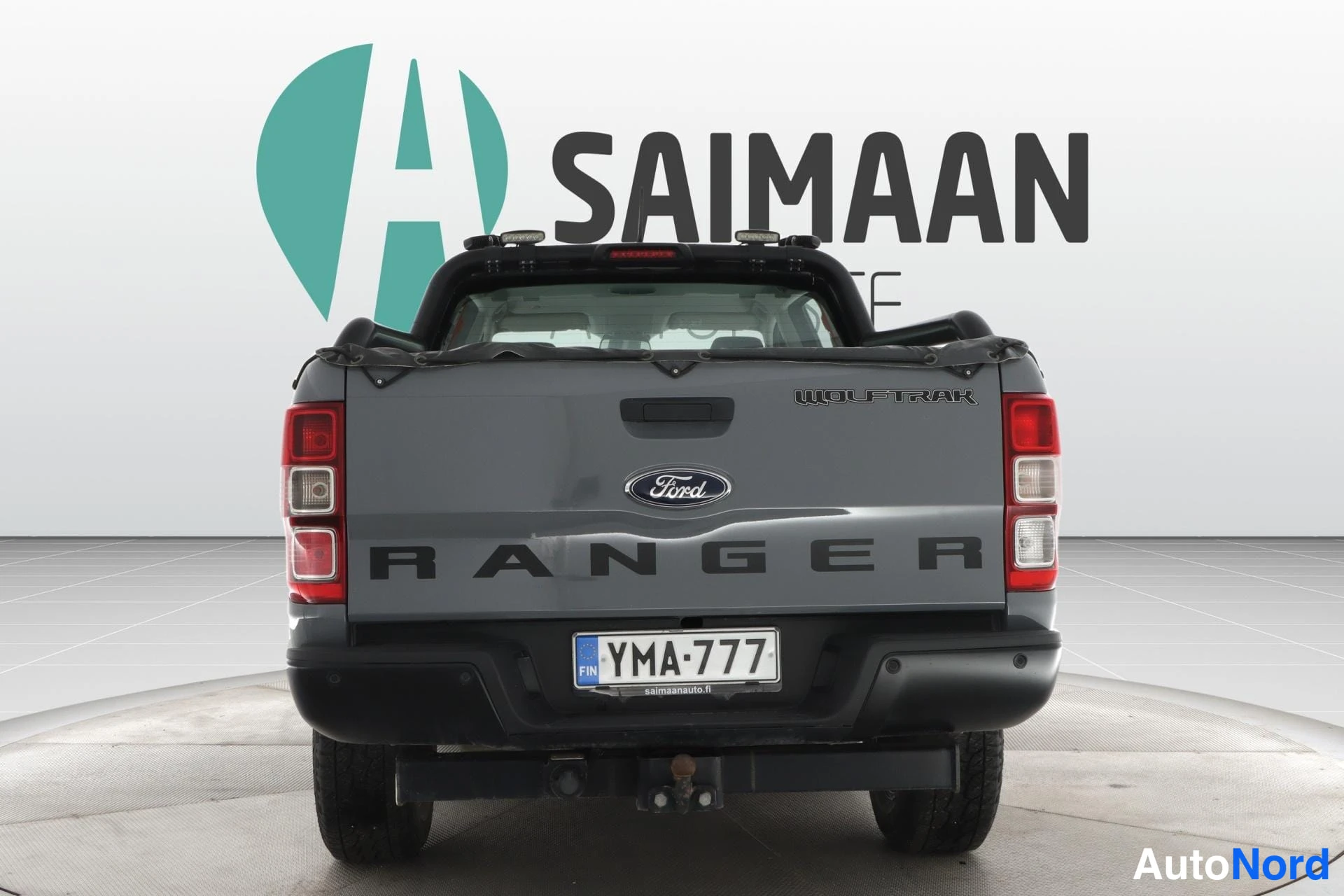 Harmaa Ford Ranger 2023, takaa, kuva 9