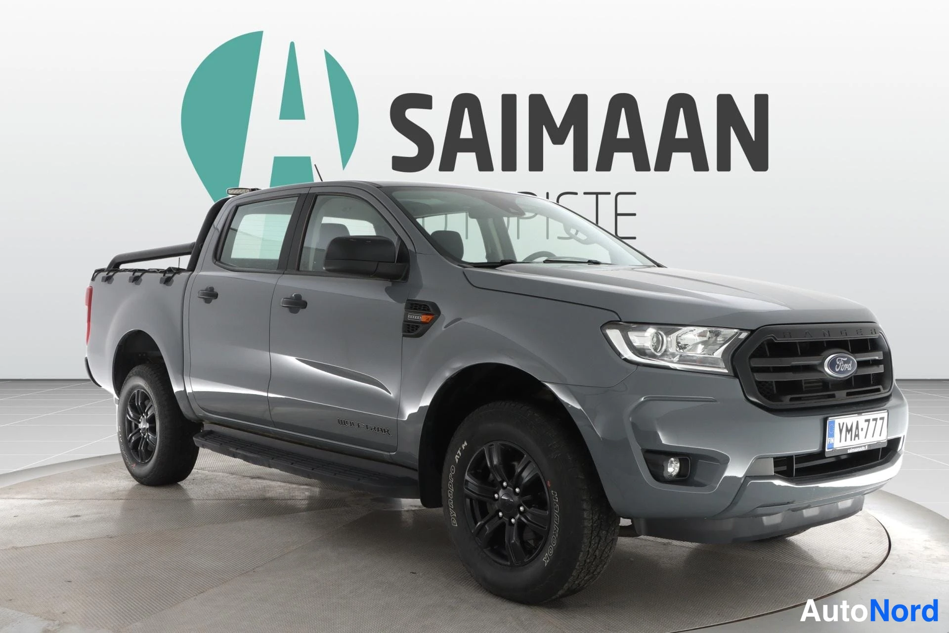 Harmaa Ford Ranger 2023, etuviisto, kuva 4