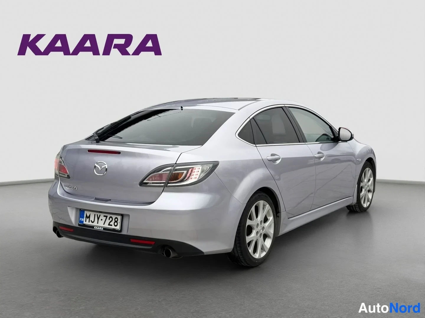 Harmaa Mazda 6 2008, takaviisto, kuva 5