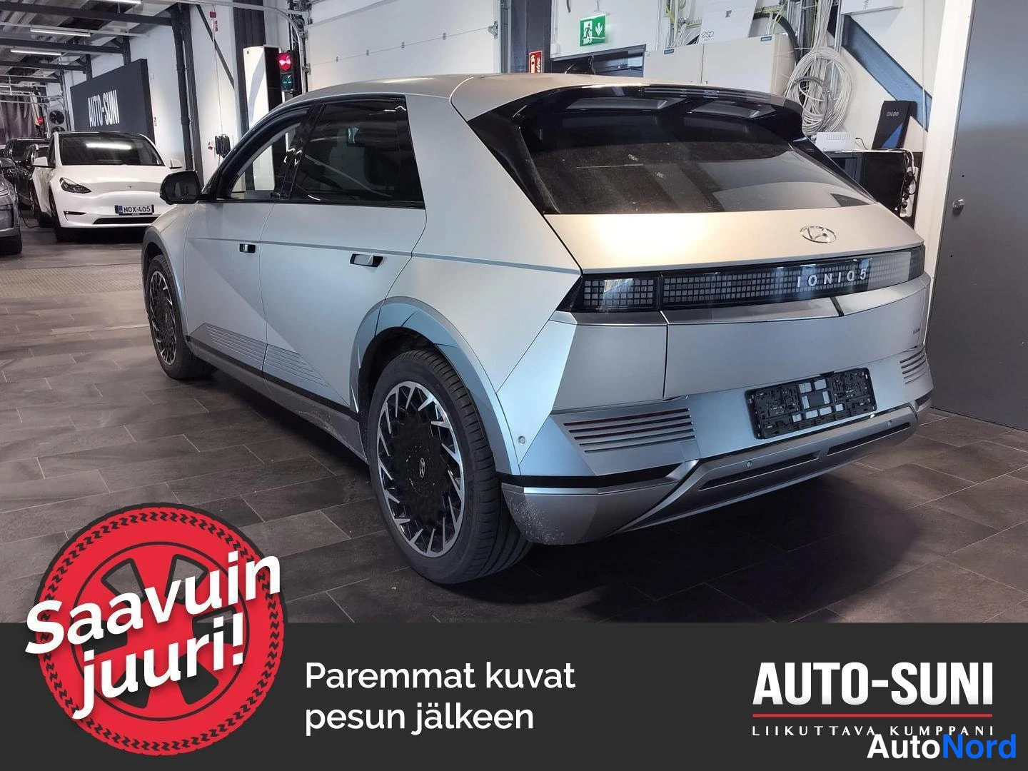 Hopea Hyundai IONIQ 5 2022, takaviisto, kuva 3