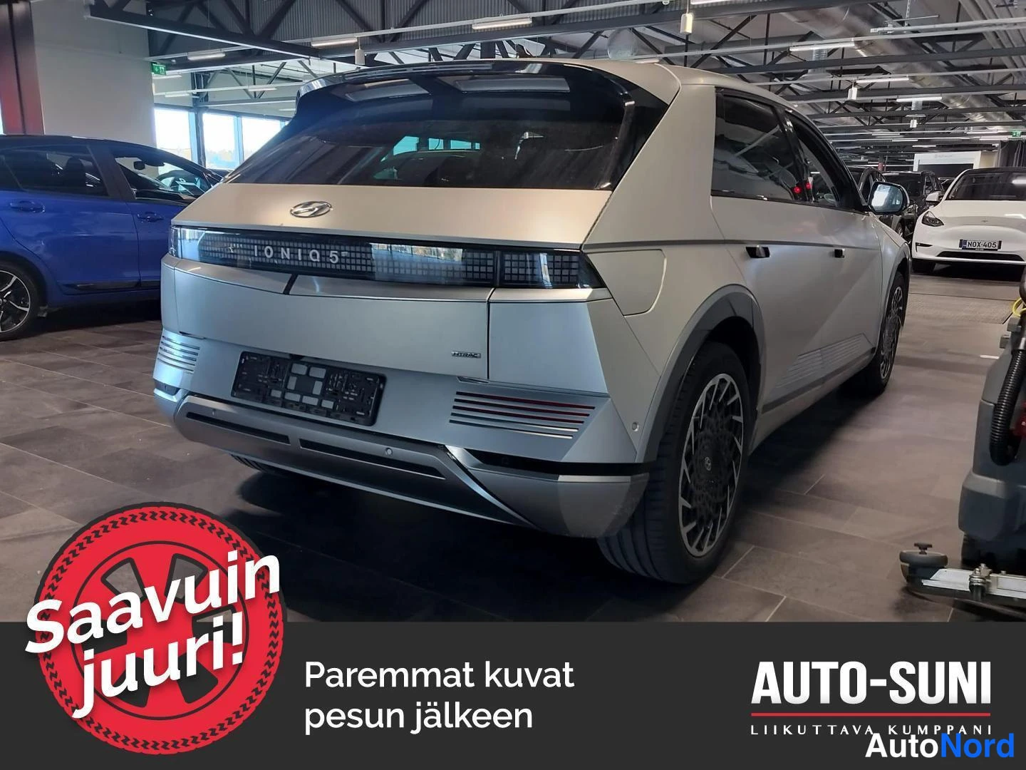 Hopea Hyundai IONIQ 5 2022, takaviisto, kuva 4