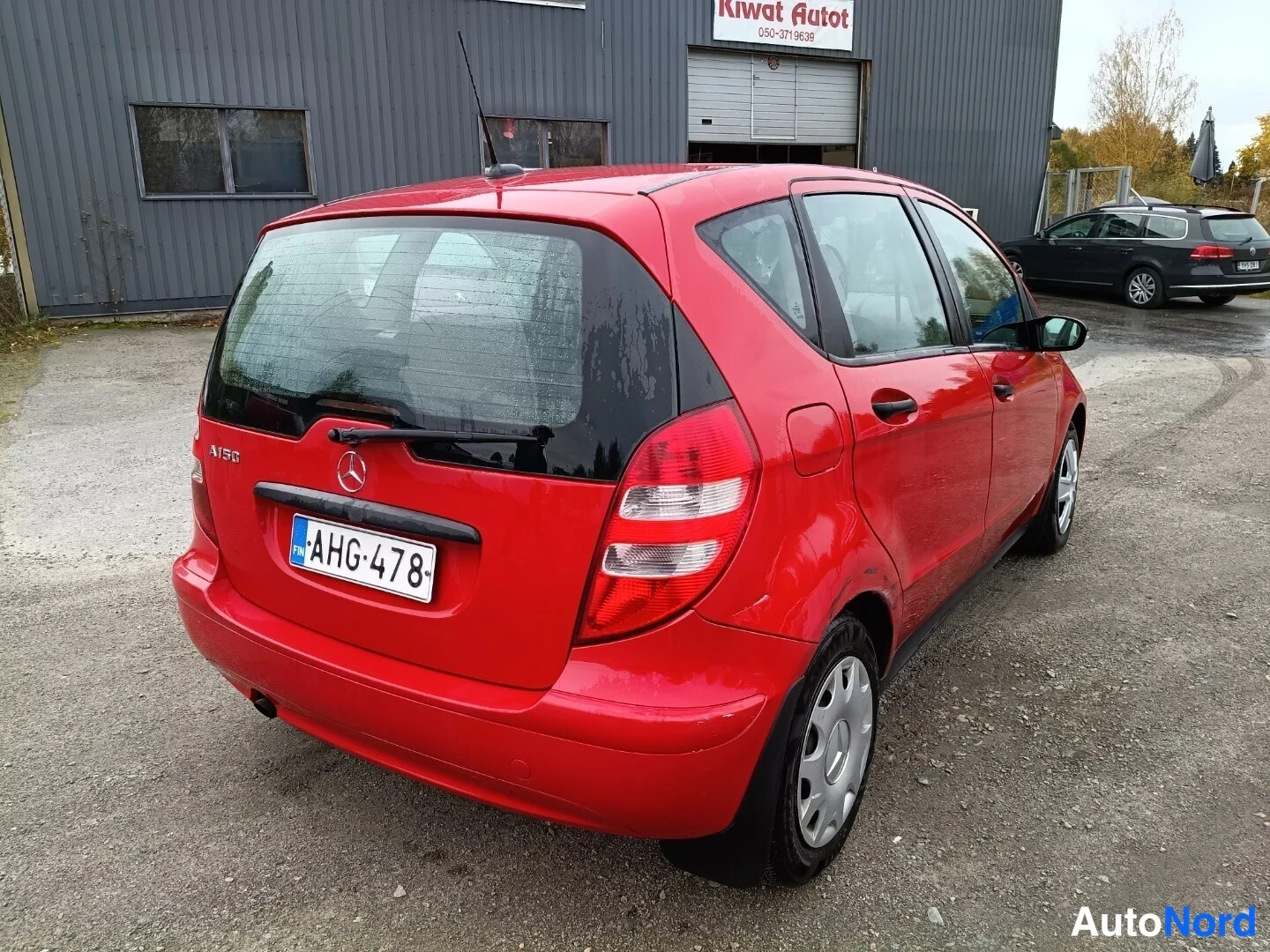 Punainen Mercedes-Benz A 150 2005, takaviisto, kuva 6