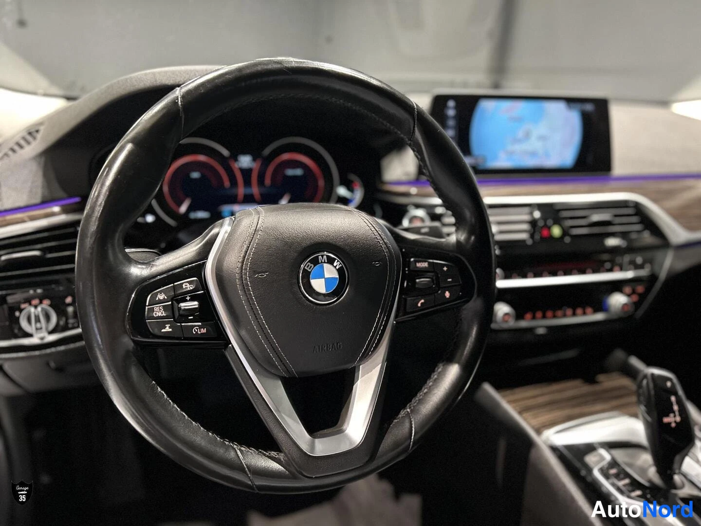 Harmaa BMW 530d xDrive 2017, yksityiskohta, kuva 24