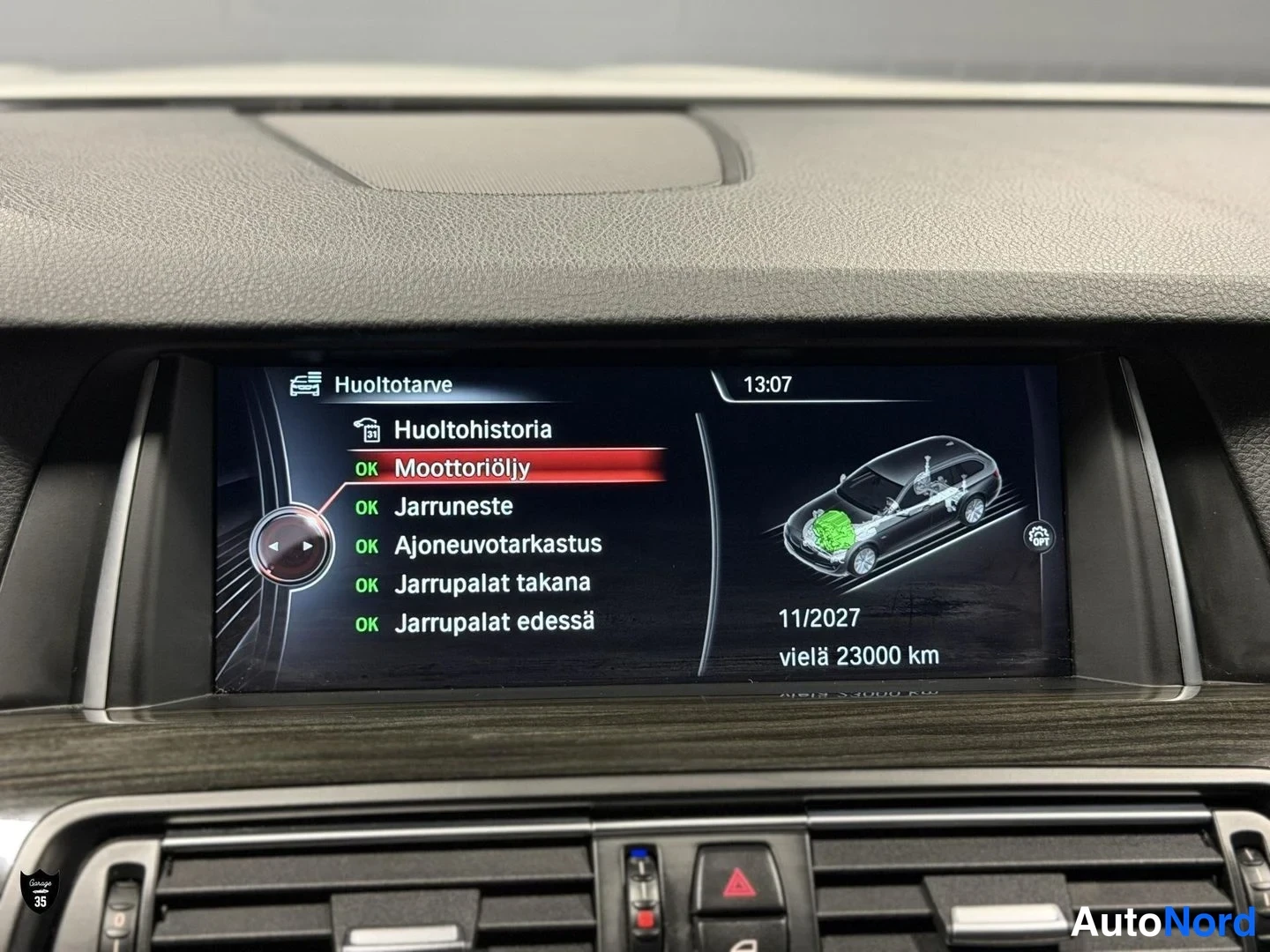 Valkoinen BMW 535d xDrive 2016, yksityiskohta, kuva 20