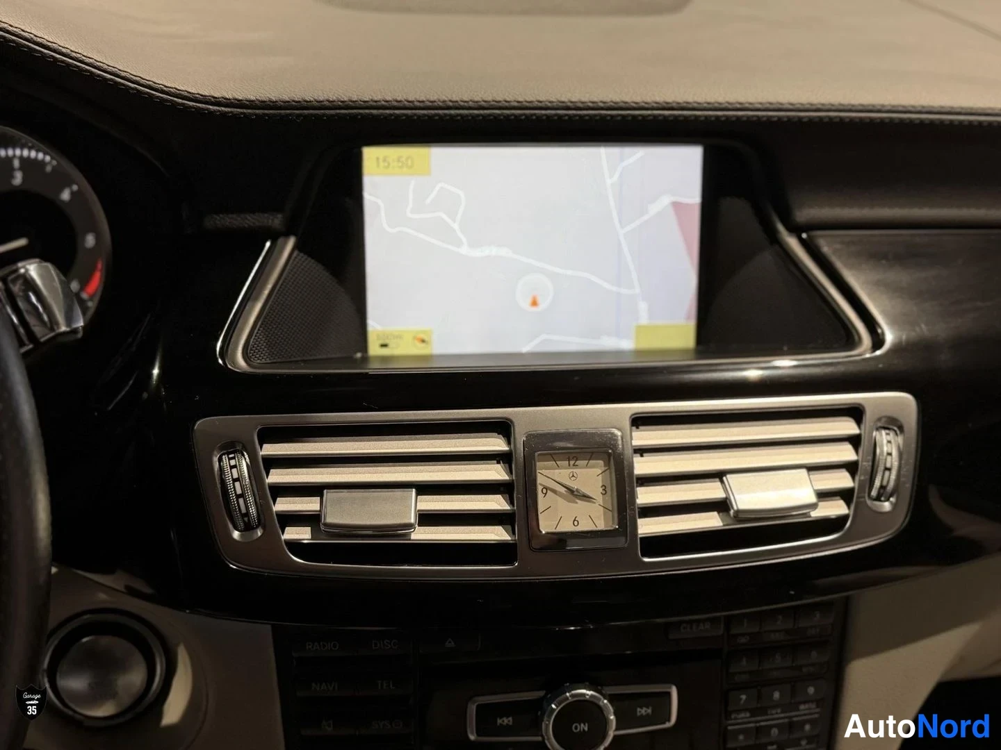 Musta Mercedes-Benz CLS 350 CDI 4MATIC 2012, ohjaamo, kuva 13
