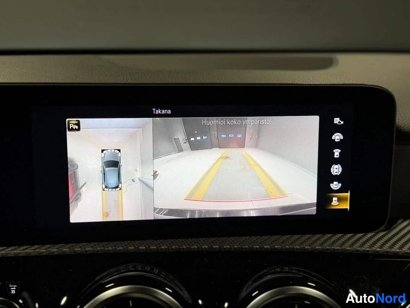 Musta Mercedes-Benz A 180 2019, yksityiskohta, kuva 25
