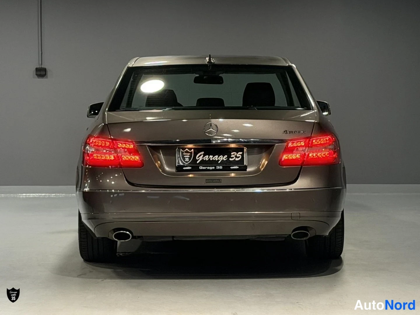 Ruskea Mercedes-Benz E 350 CDI 4MATIC 2010, takaa, kuva 10
