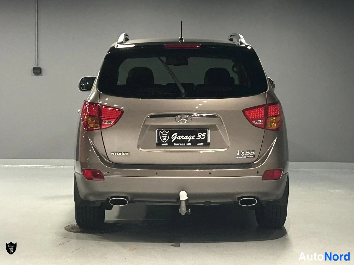 Beige Hyundai ix55 2010, takaa, kuva 8