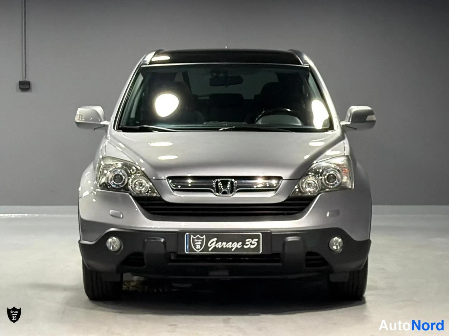 Harmaa Honda CR-V 2007, edestä, kuva 4