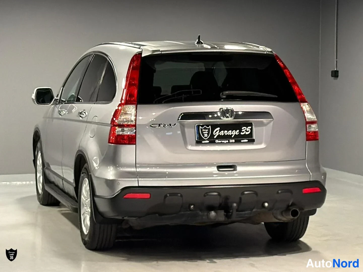 Harmaa Honda CR-V 2007, takaviisto, kuva 6