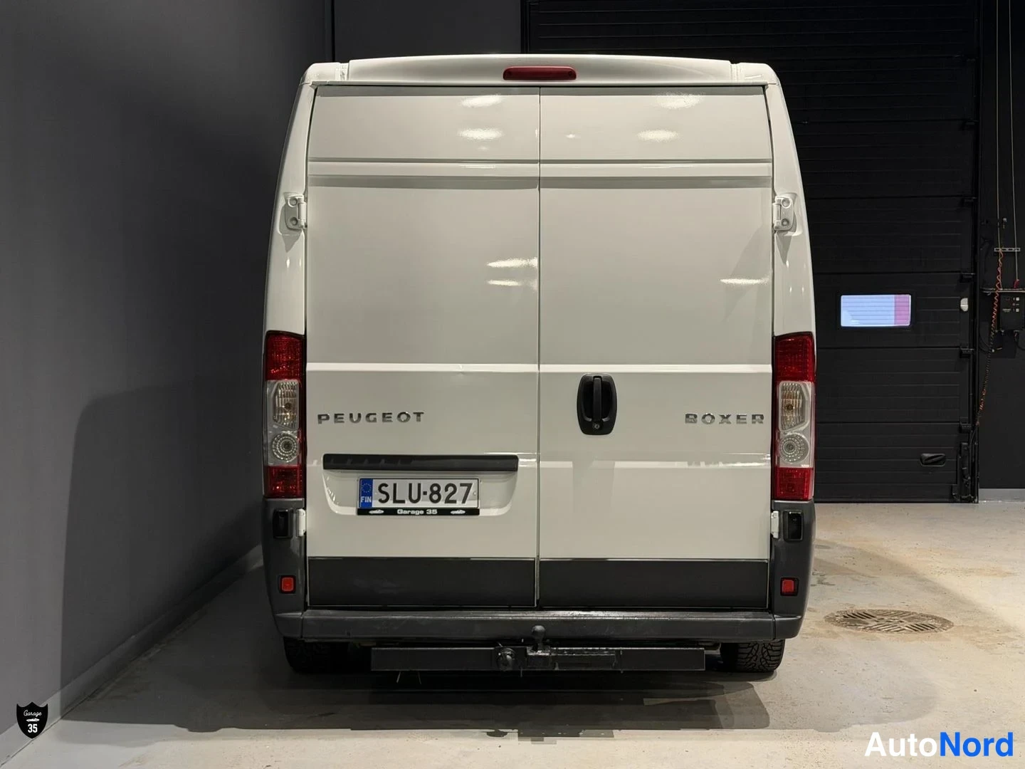 Valkoinen Peugeot Boxer 2011, takaa, kuva 7