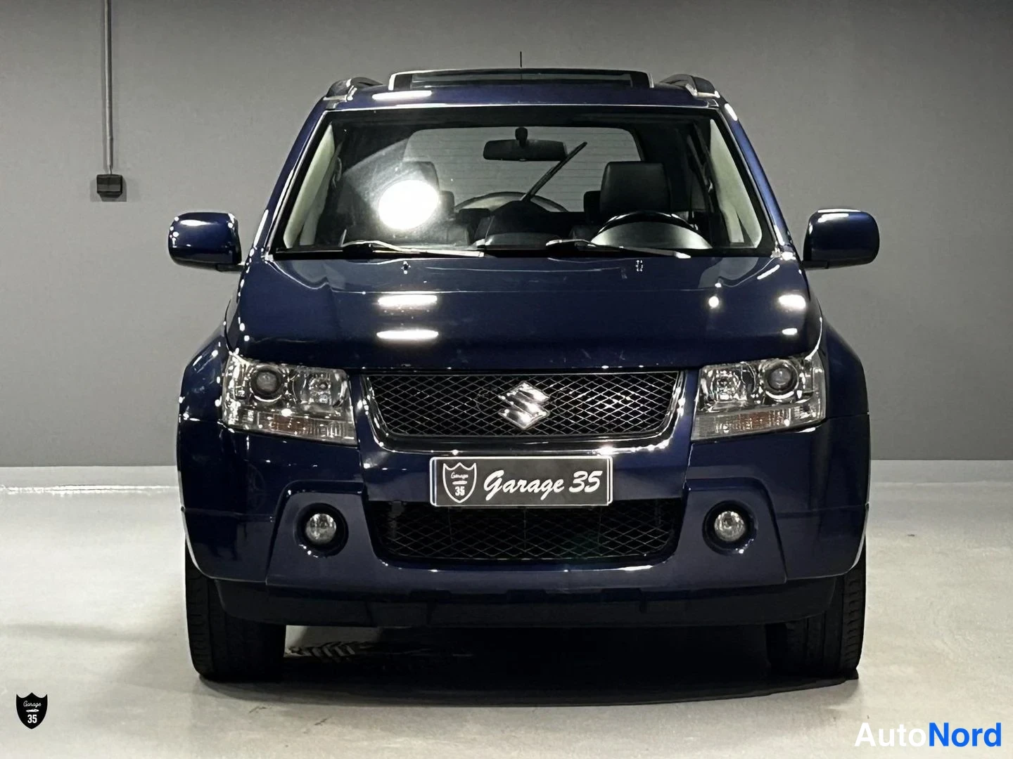 Sininen Suzuki Grand Vitara 2007, edestä, kuva 4