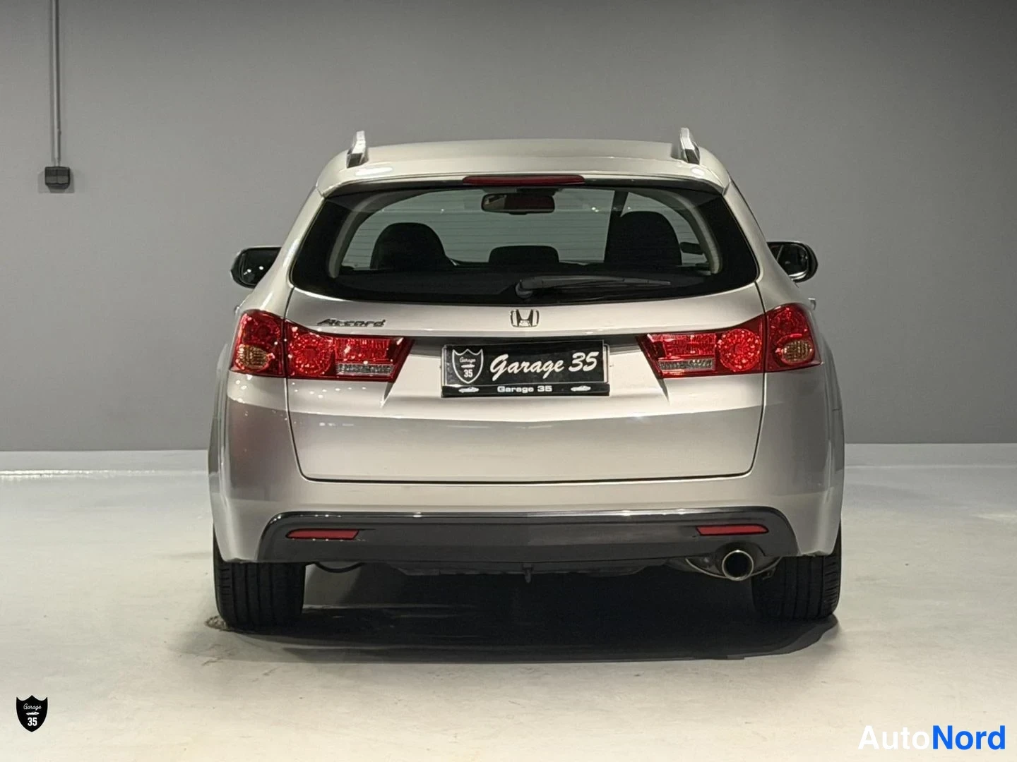 Harmaa Honda Accord Tourer 2010, takaa, kuva 8