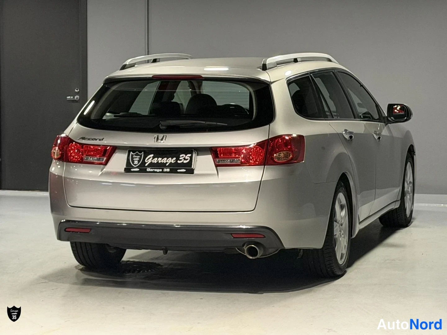 Harmaa Honda Accord Tourer 2010, takaviisto, kuva 7