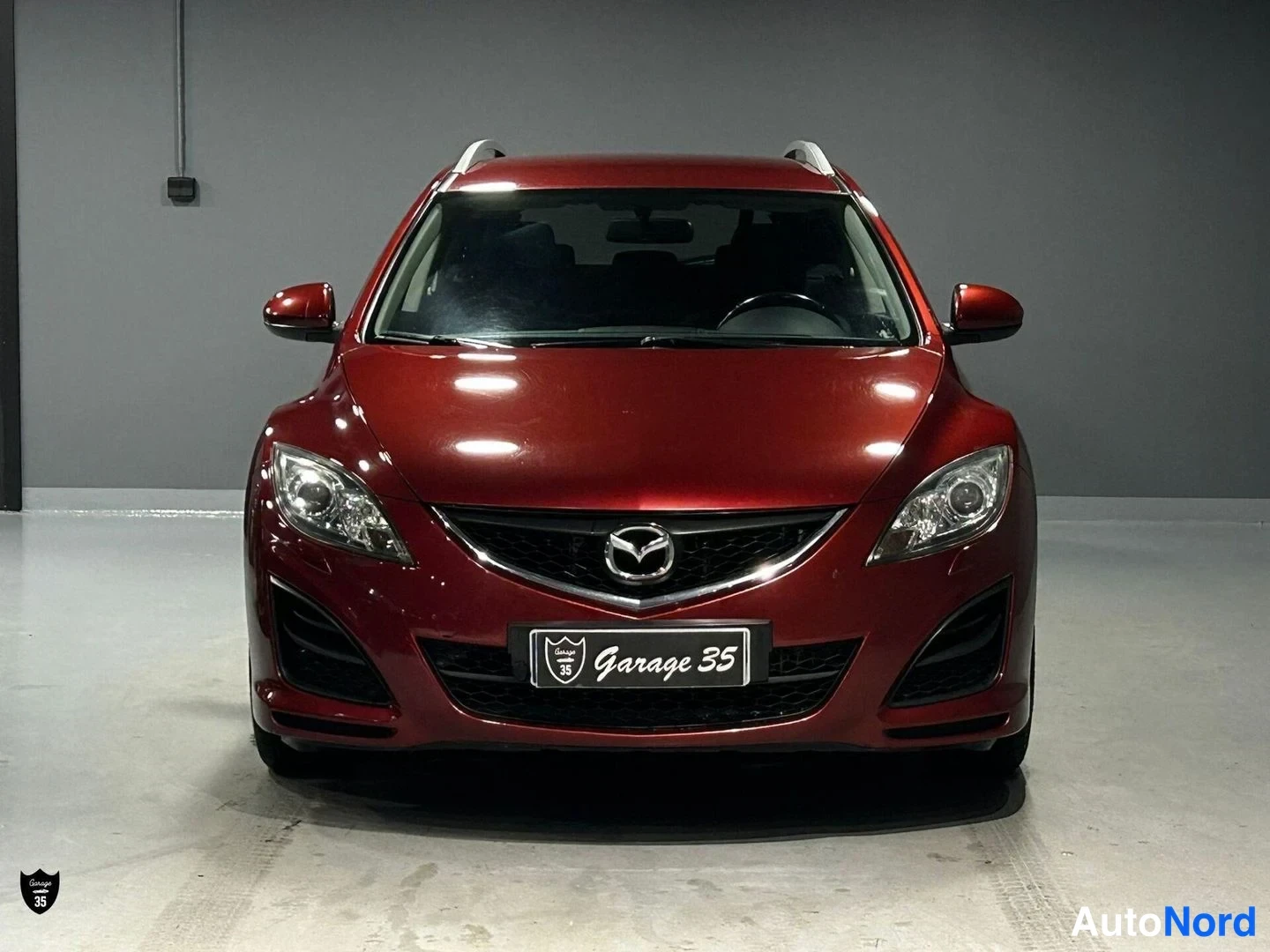 Punainen Mazda 6 2011, edestä, kuva 3