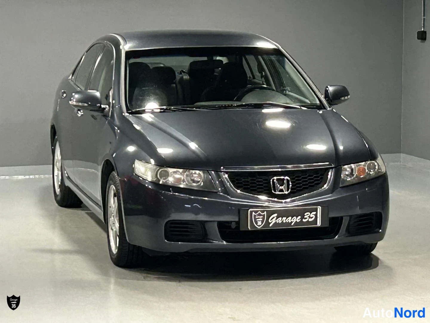 Harmaa Honda Accord 2005, etuviisto, keula oikealle, kuva 2