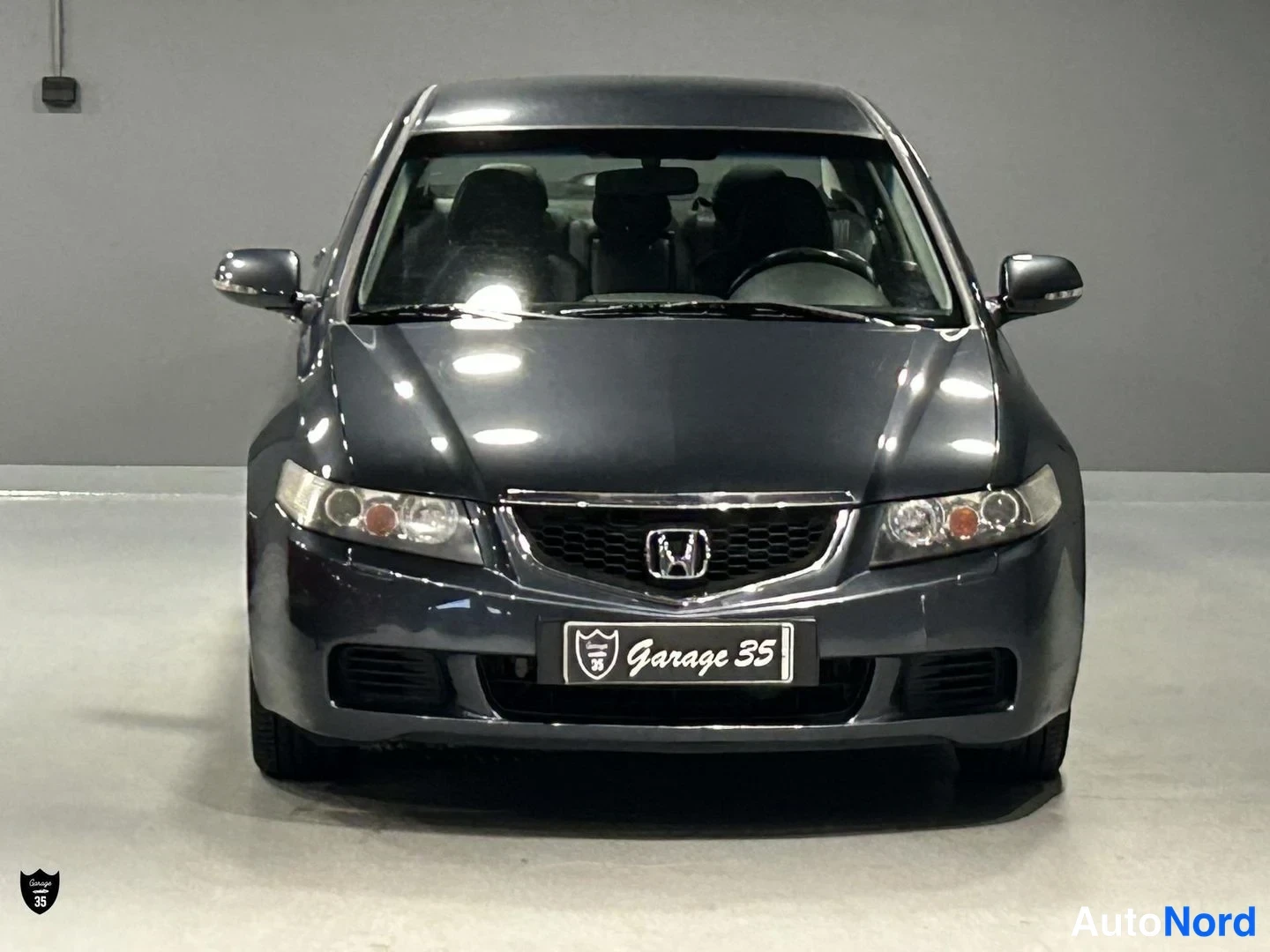 Harmaa Honda Accord 2005, edestä, kuva 3
