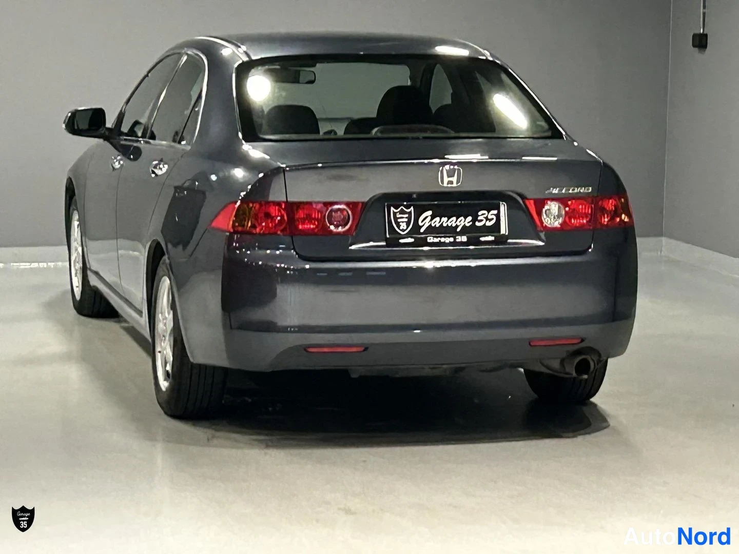 Harmaa Honda Accord 2005, takaviisto, kuva 6