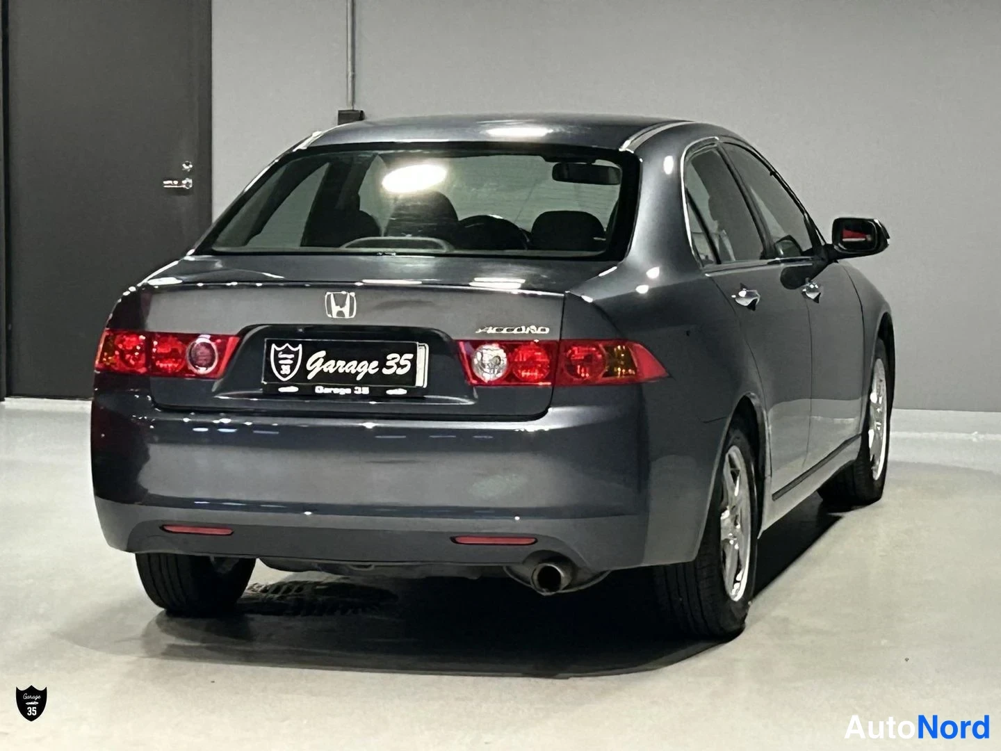 Harmaa Honda Accord 2005, takaviisto, kuva 7