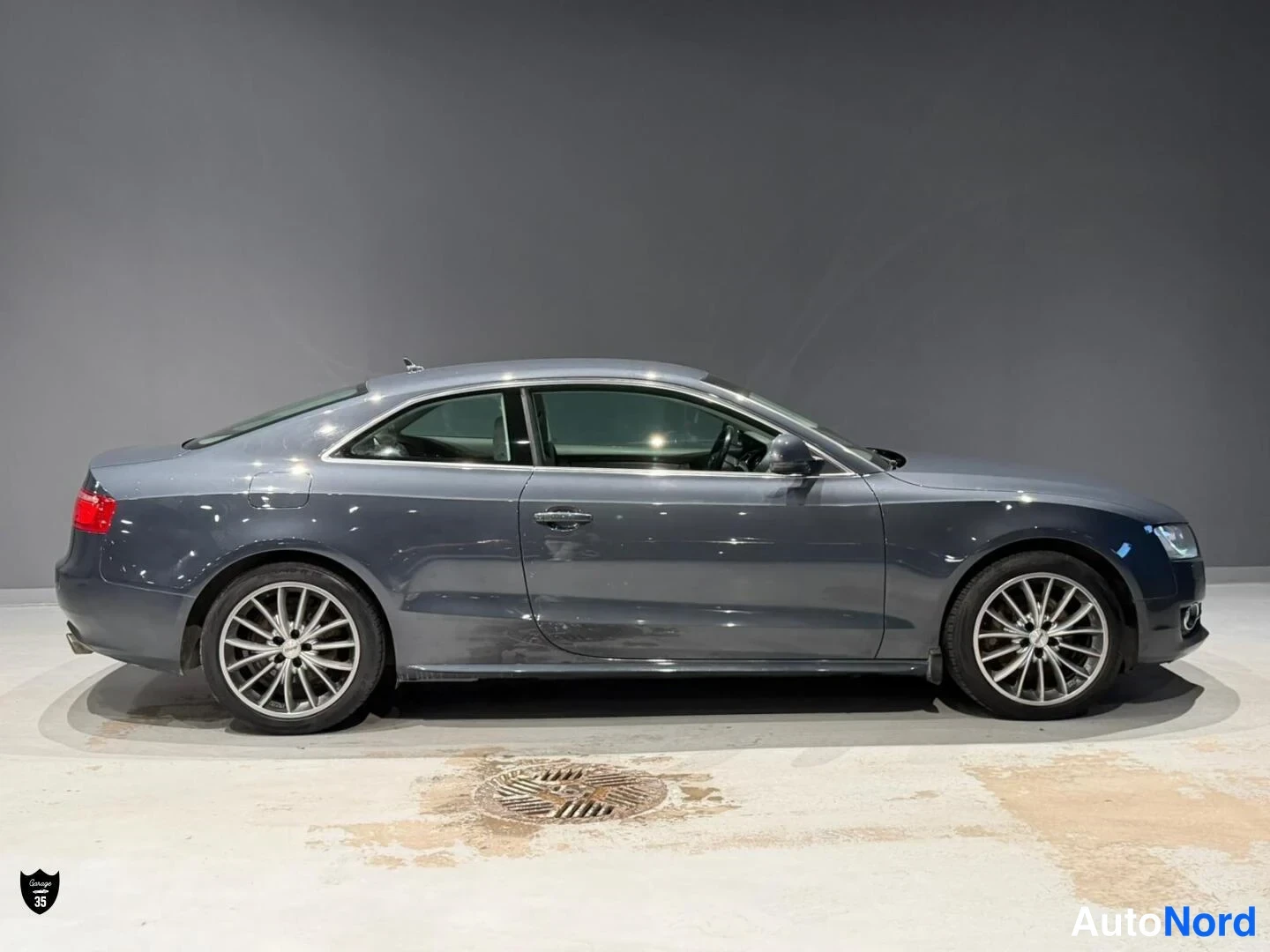 Harmaa Audi a5 Coupe 2008, sivulta, kuva 5