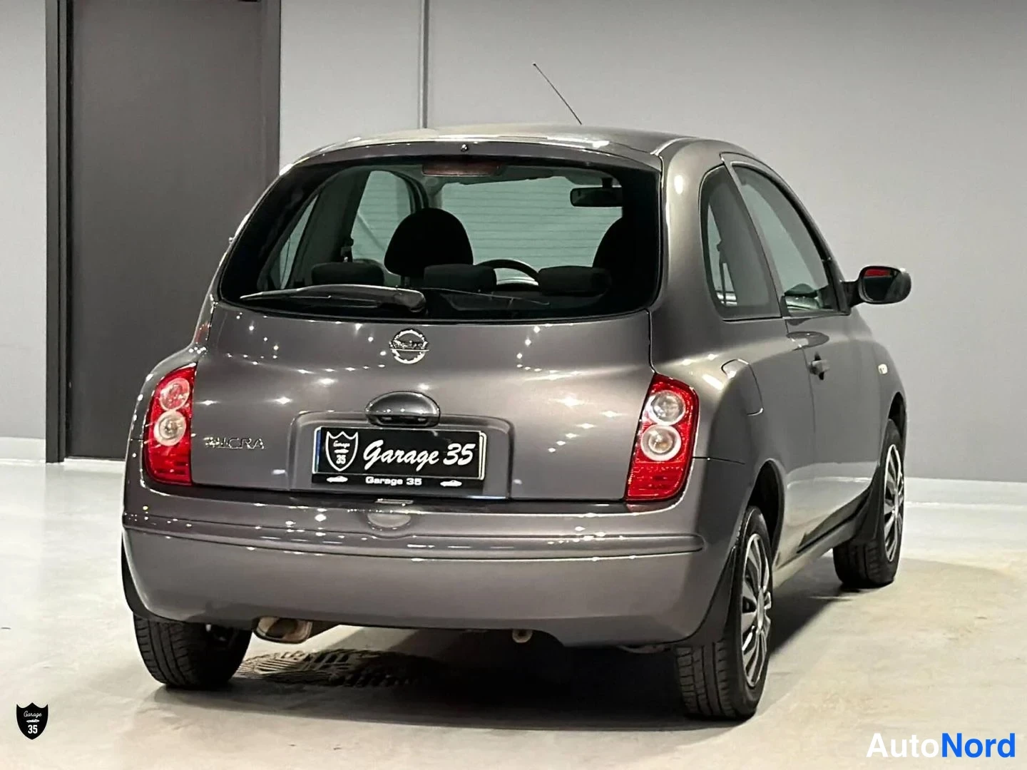 Harmaa Nissan Micra 2006, takaviisto, kuva 7