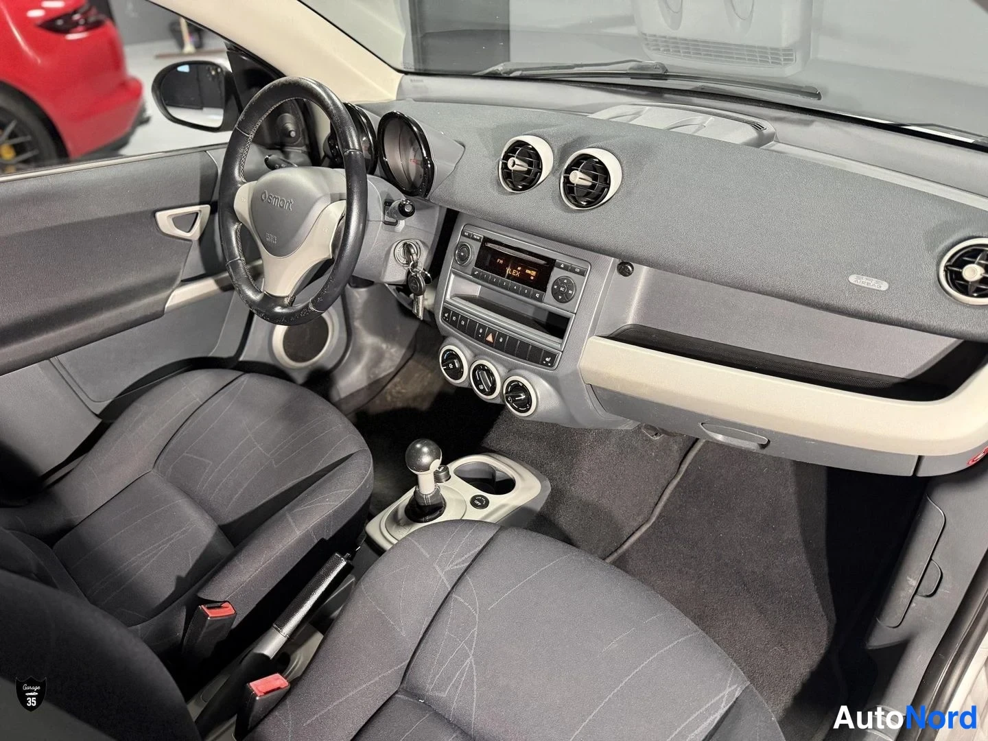 Punainen Smart FORFOUR 1.3 2005, ohjaamo, kuva 11