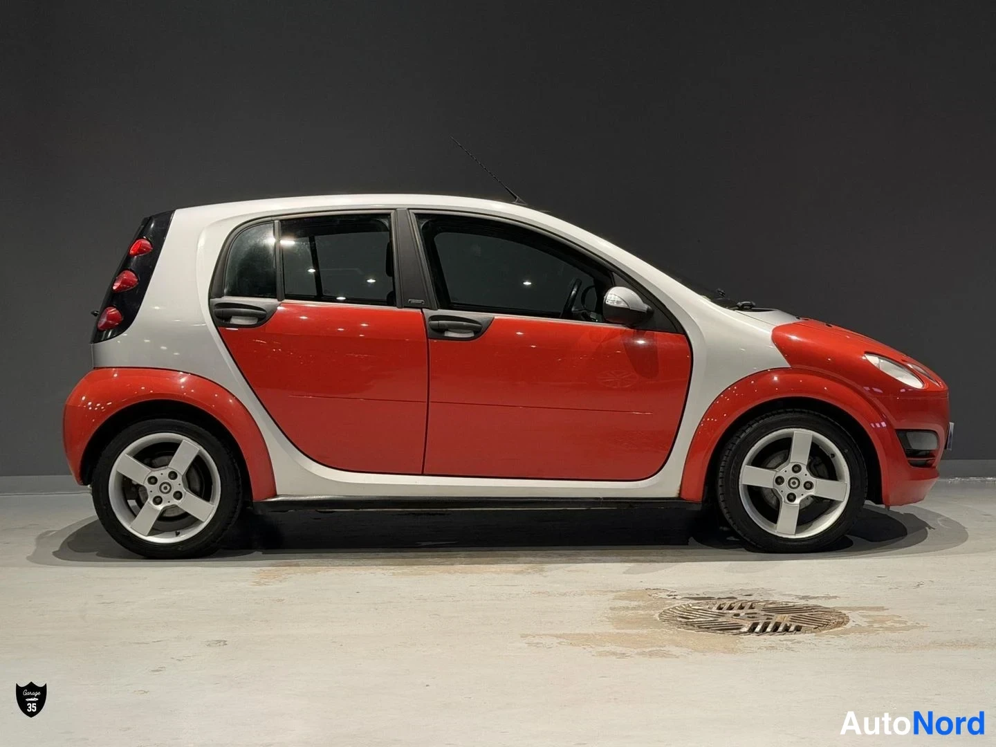 Punainen Smart FORFOUR 1.3 2005, takaviisto, kuva 7