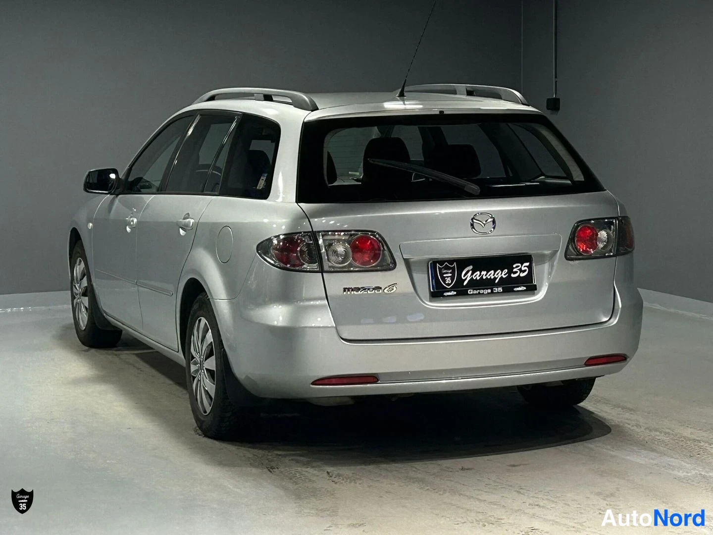 Harmaa Mazda 6 2007, takaviisto, kuva 6