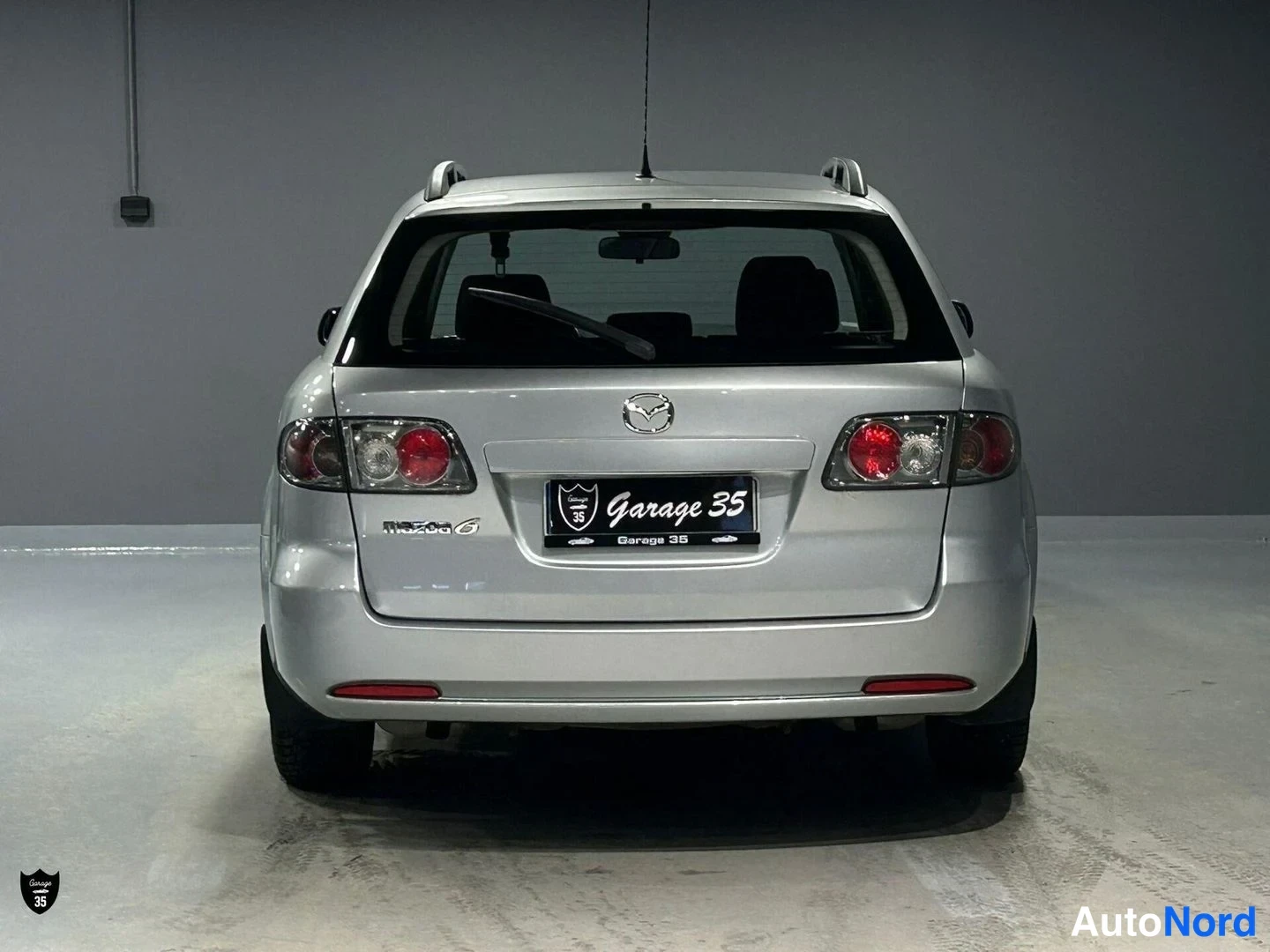 Harmaa Mazda 6 2007, takaa, kuva 8