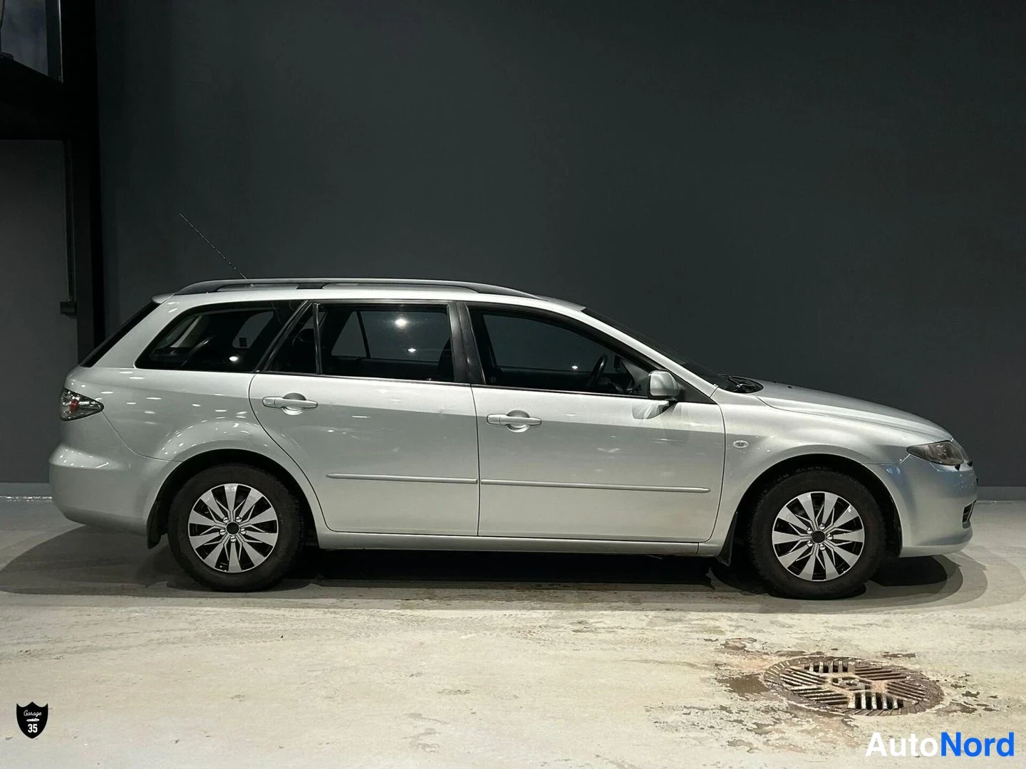Harmaa Mazda 6 2007, sivulta, kuva 5