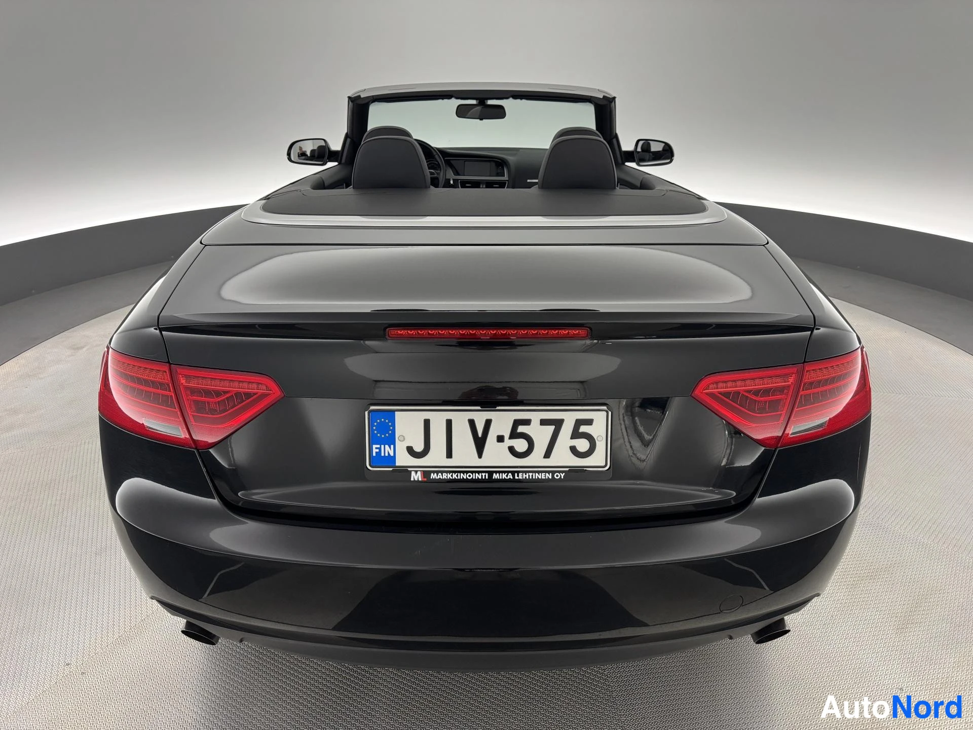 Musta Audi A5 2013, takaa, kuva 8