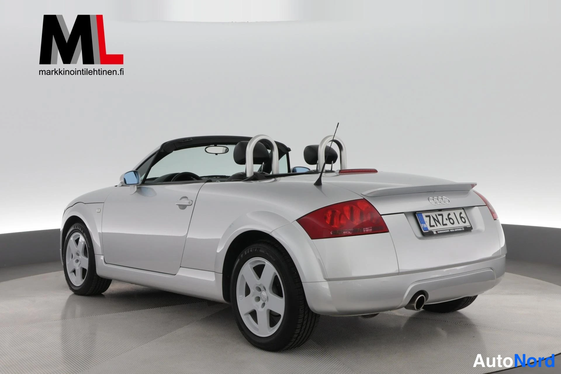 Harmaa Audi TT 2000, takaviisto, kuva 10