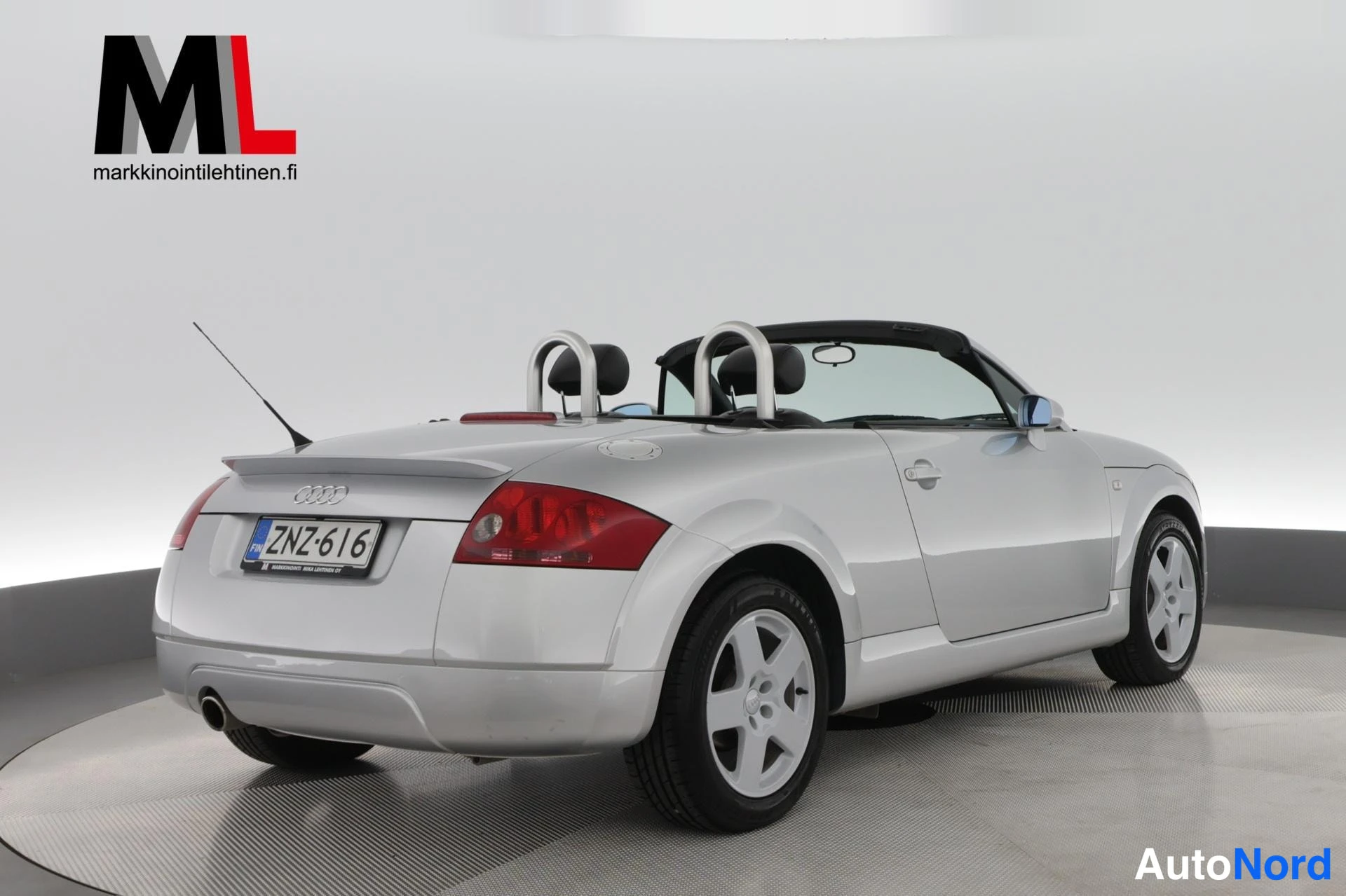 Harmaa Audi TT 2000, takaviisto, kuva 11