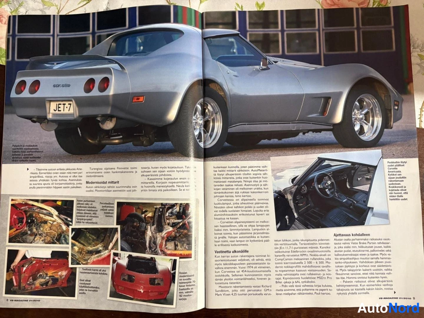 Hopea Chevrolet Corvette 1973, asiakirja, kuva 28