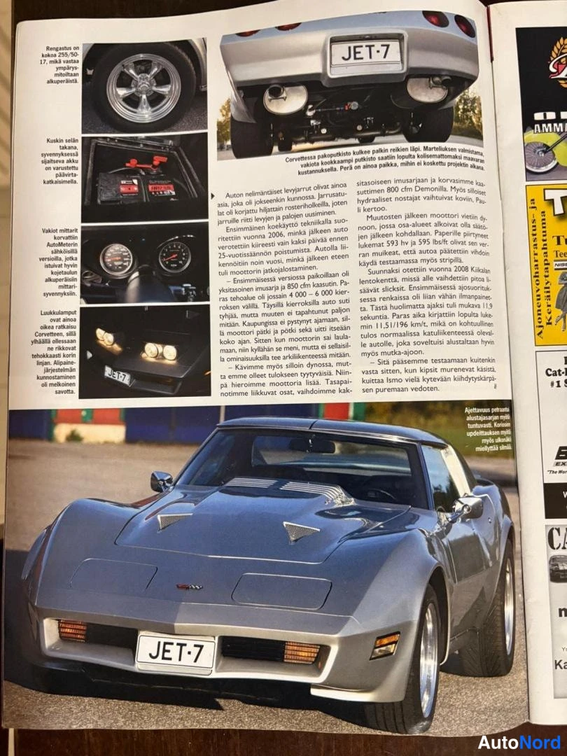Hopea Chevrolet Corvette 1973, asiakirja, kuva 29