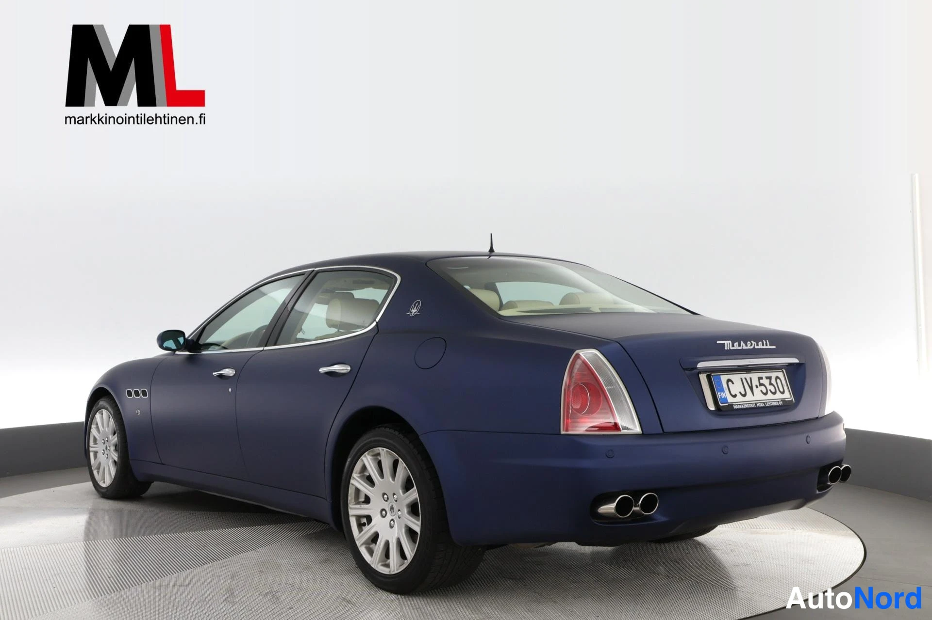 Hopea Maserati Quattroporte 2005, takaviisto, kuva 5