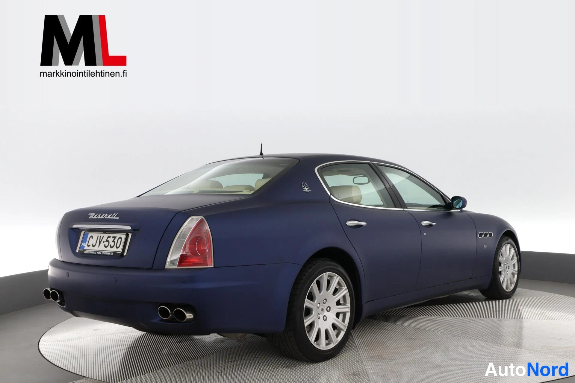 Hopea Maserati Quattroporte 2005, takaviisto, kuva 6