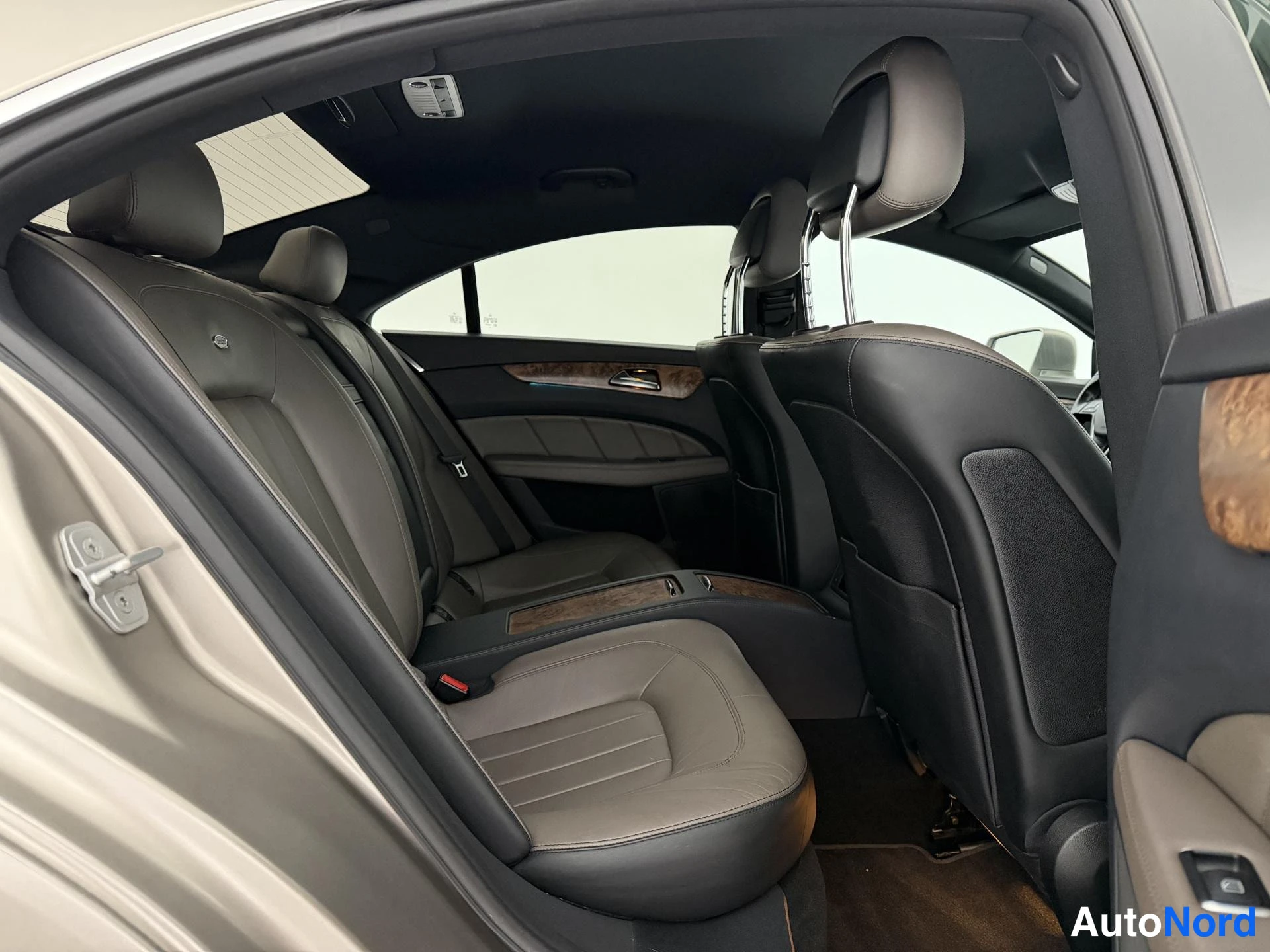 Harmaa Mercedes-Benz CLS 350 CDI 2011, takaistuimet, kuva 19