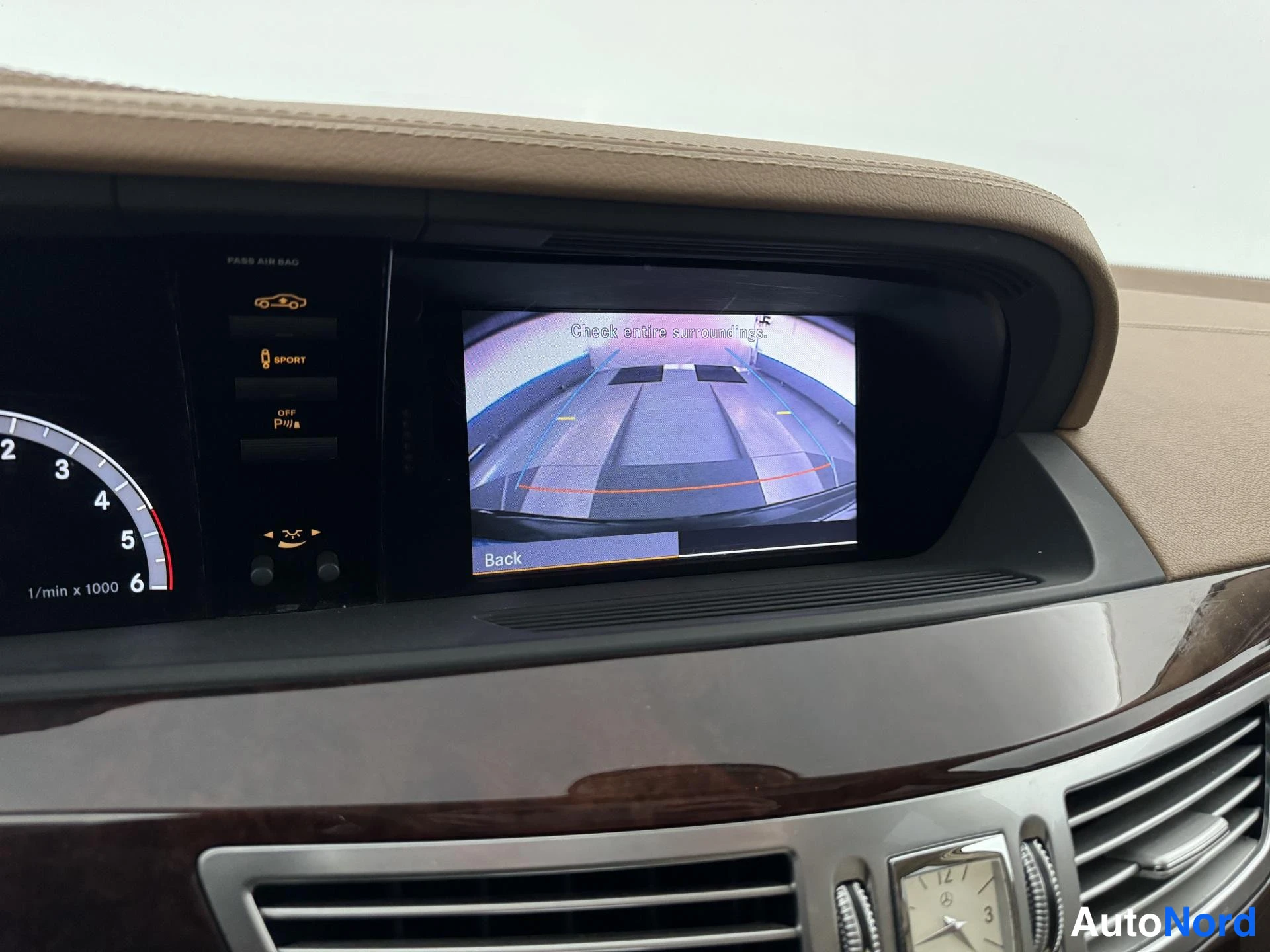 Sininen Mercedes-Benz S 350 BlueTEC 4MATIC 2011, yksityiskohta, kuva 24