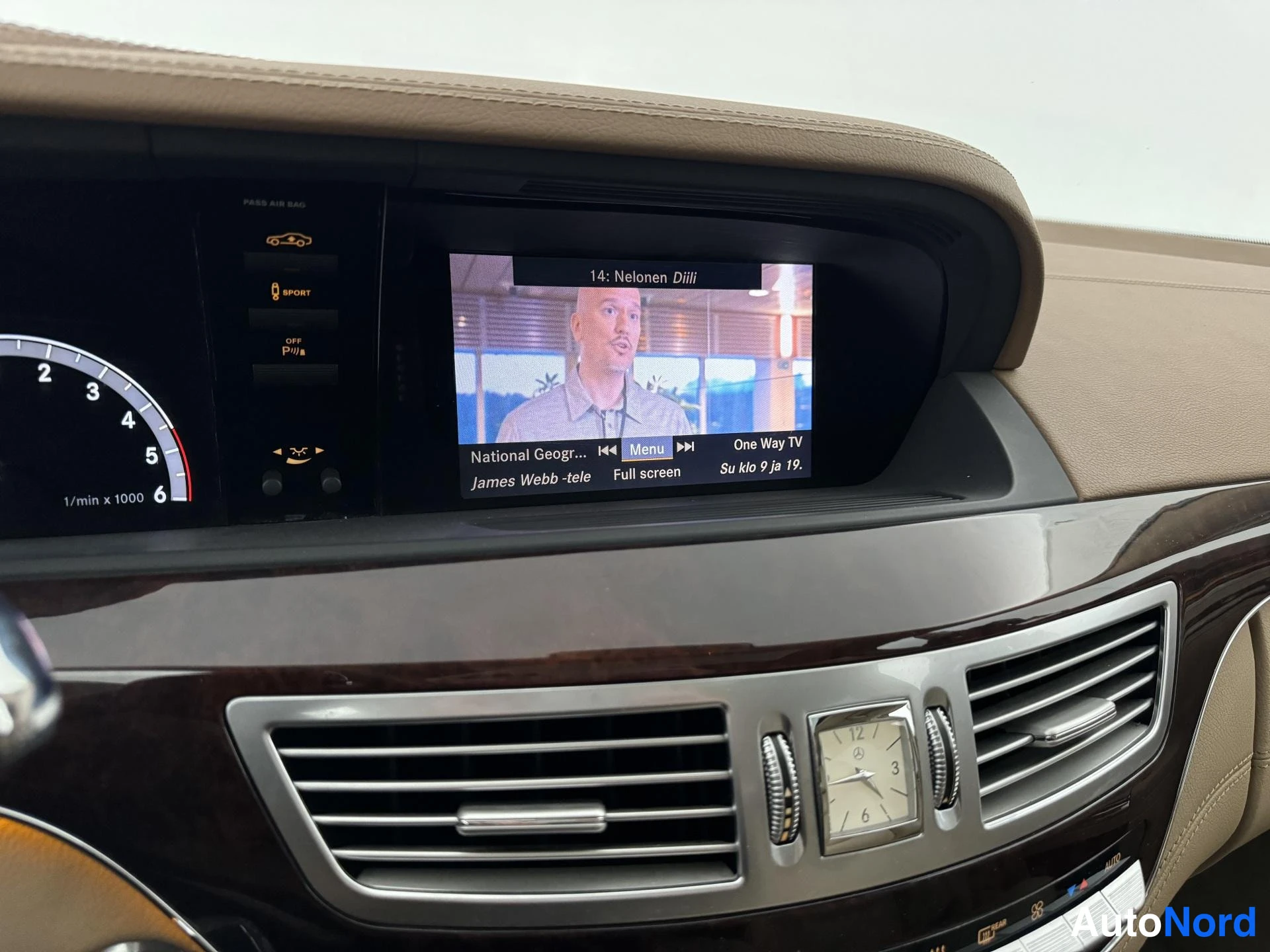 Sininen Mercedes-Benz S 350 BlueTEC 4MATIC 2011, kuva 33