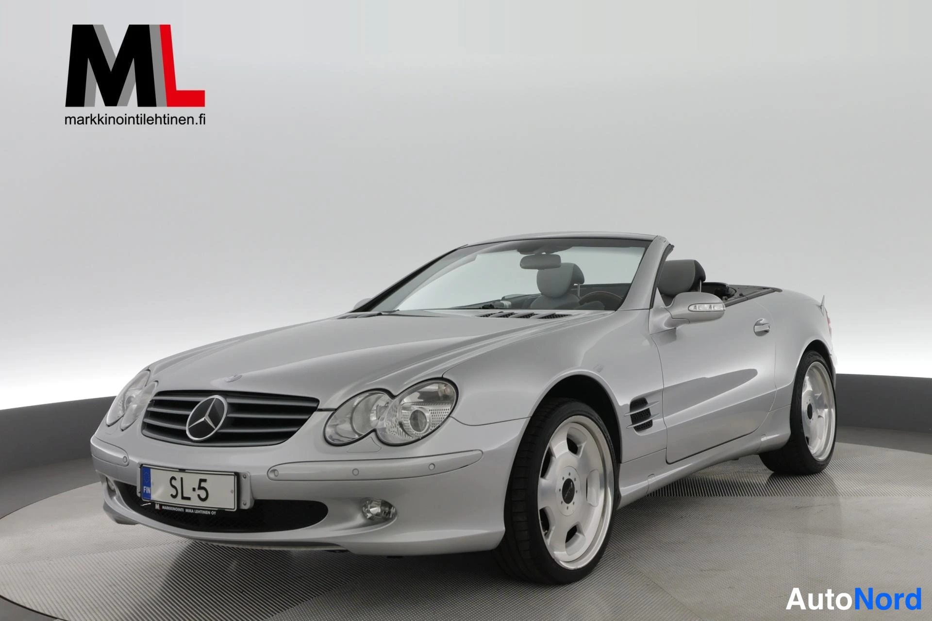 Hopea Mercedes-Benz SL 500 2002, etuviisto, keula vasemmalle, kuva 2