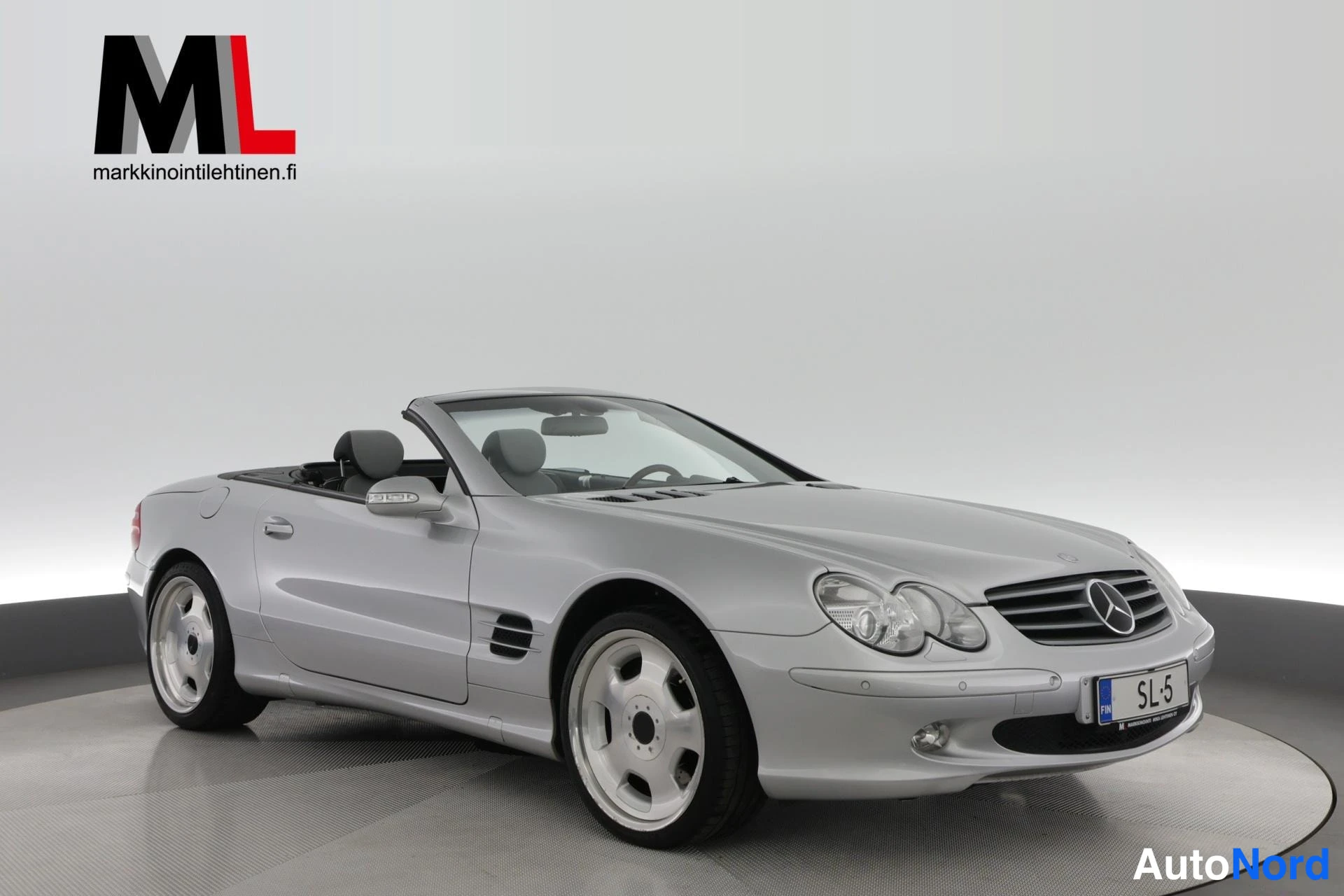 Hopea Mercedes-Benz SL 500 2002, etuviisto, keula oikealle, kuva 3