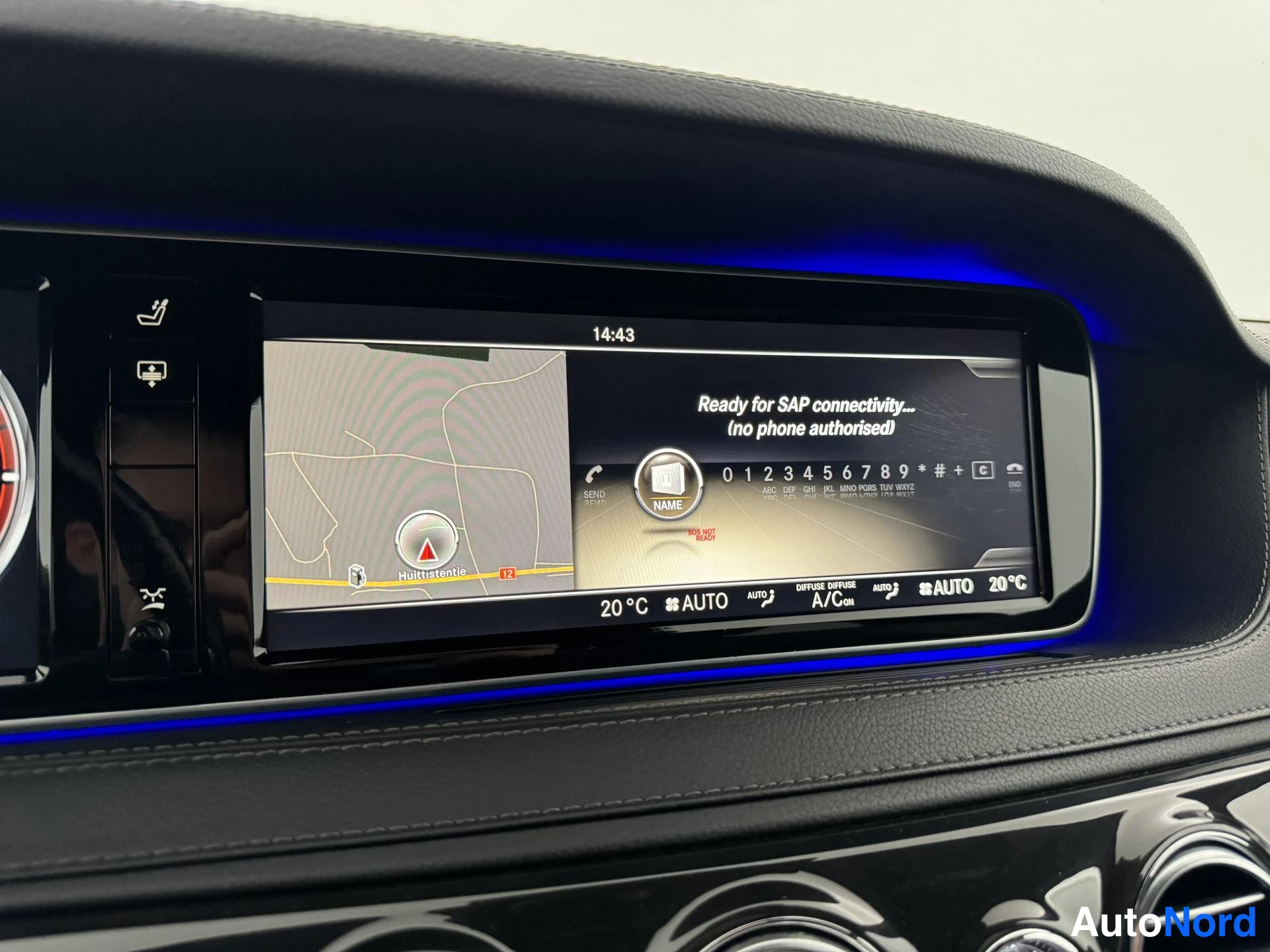 Musta Mercedes-Benz S 350 BlueTEC 2014, yksityiskohta, kuva 22