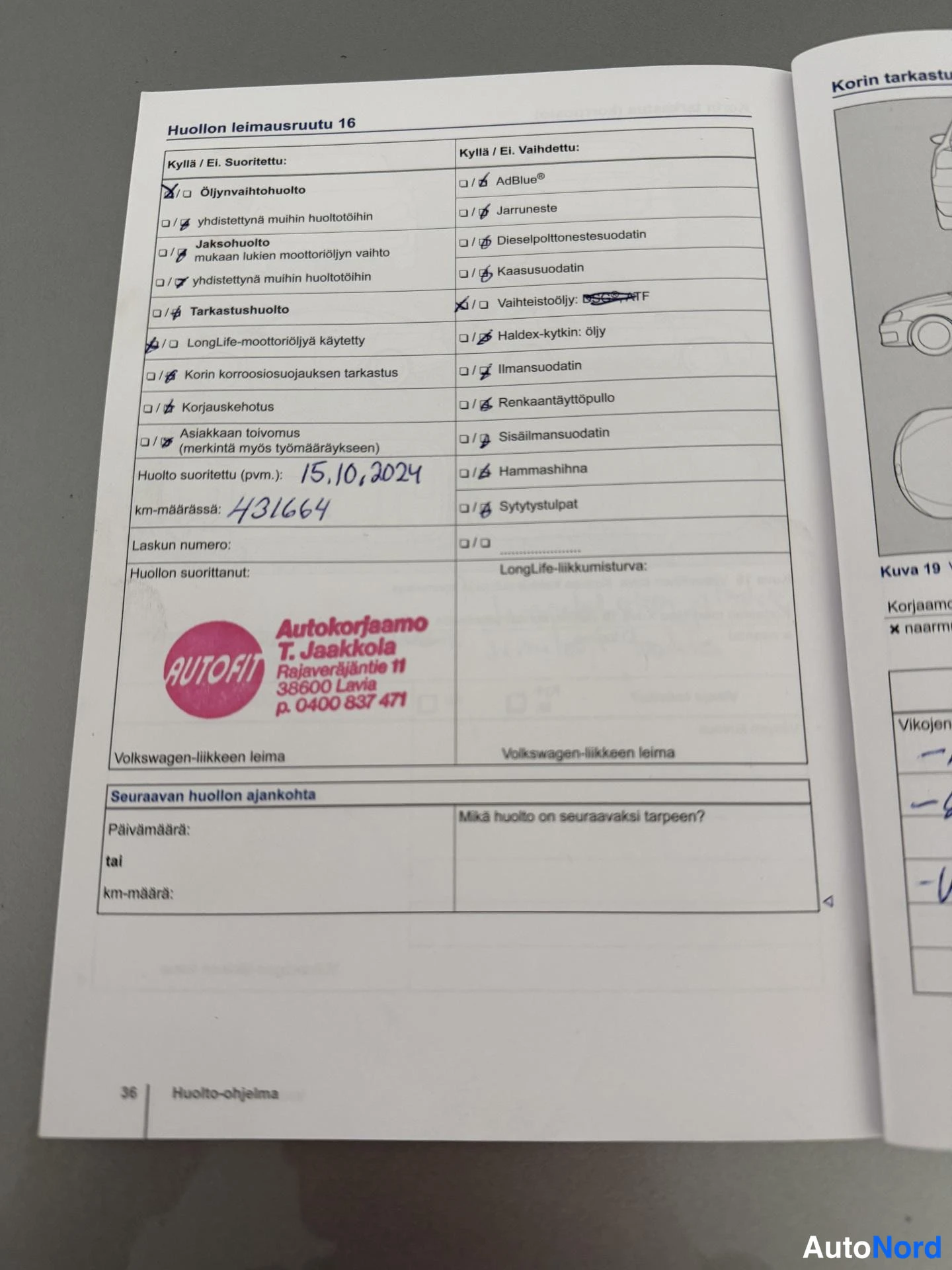 Harmaa Volkswagen Passat Variant 2013, asiakirja, kuva 29