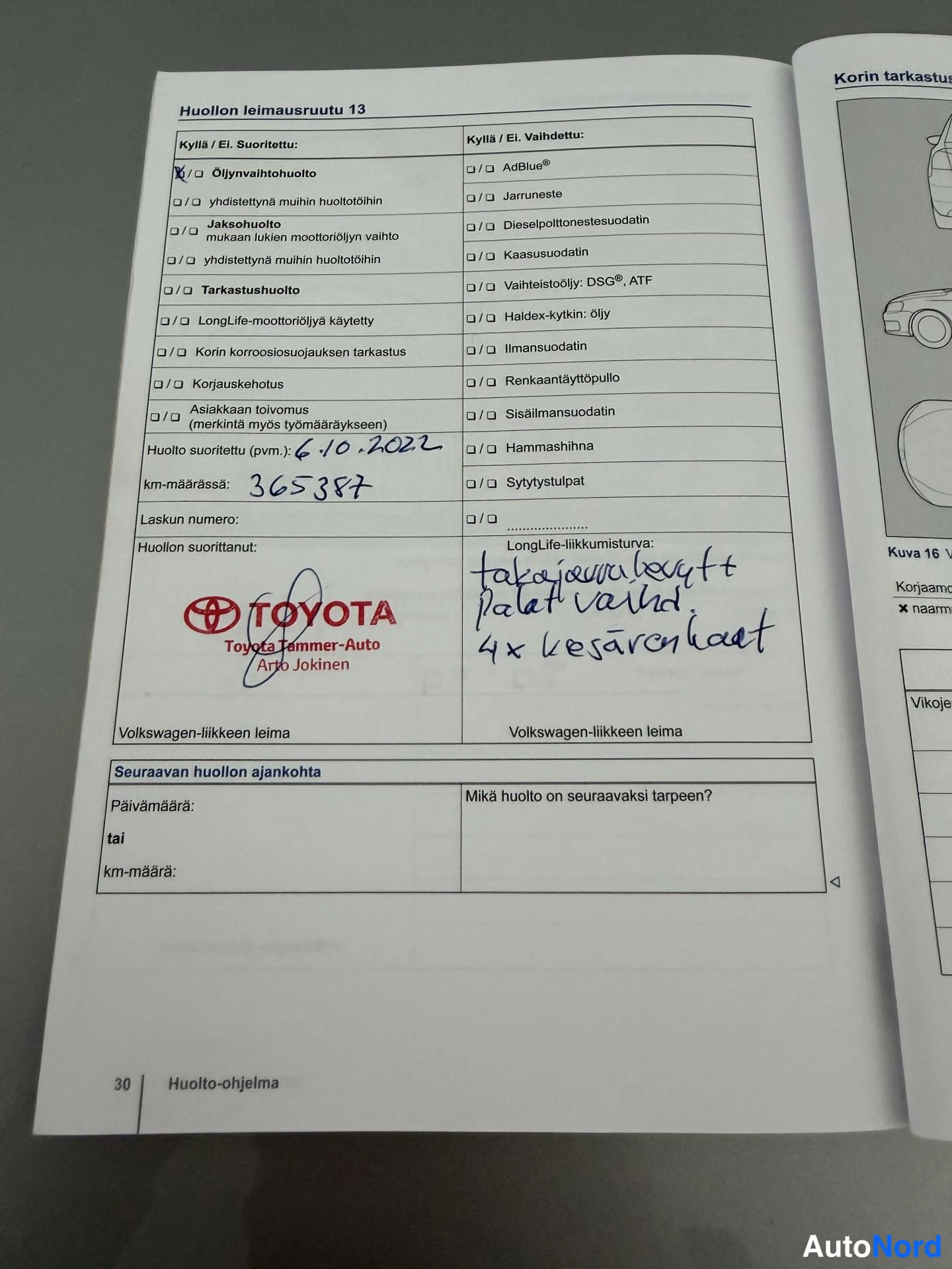 Harmaa Volkswagen Passat Variant 2013, asiakirja, kuva 32